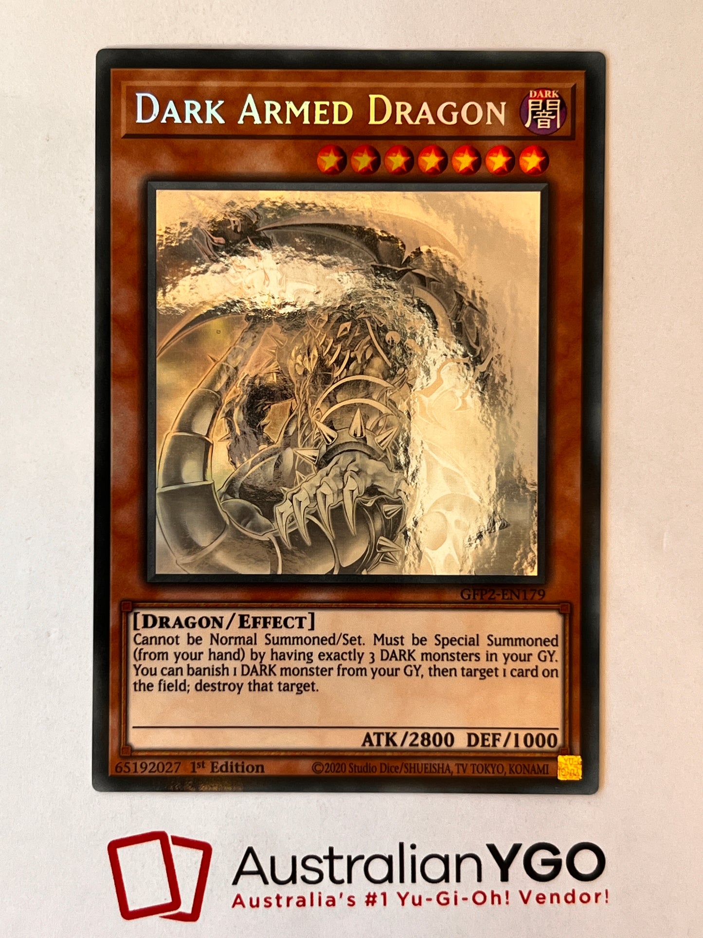 DARK ARMED DRAGON GFTP-EN179(Ghost)