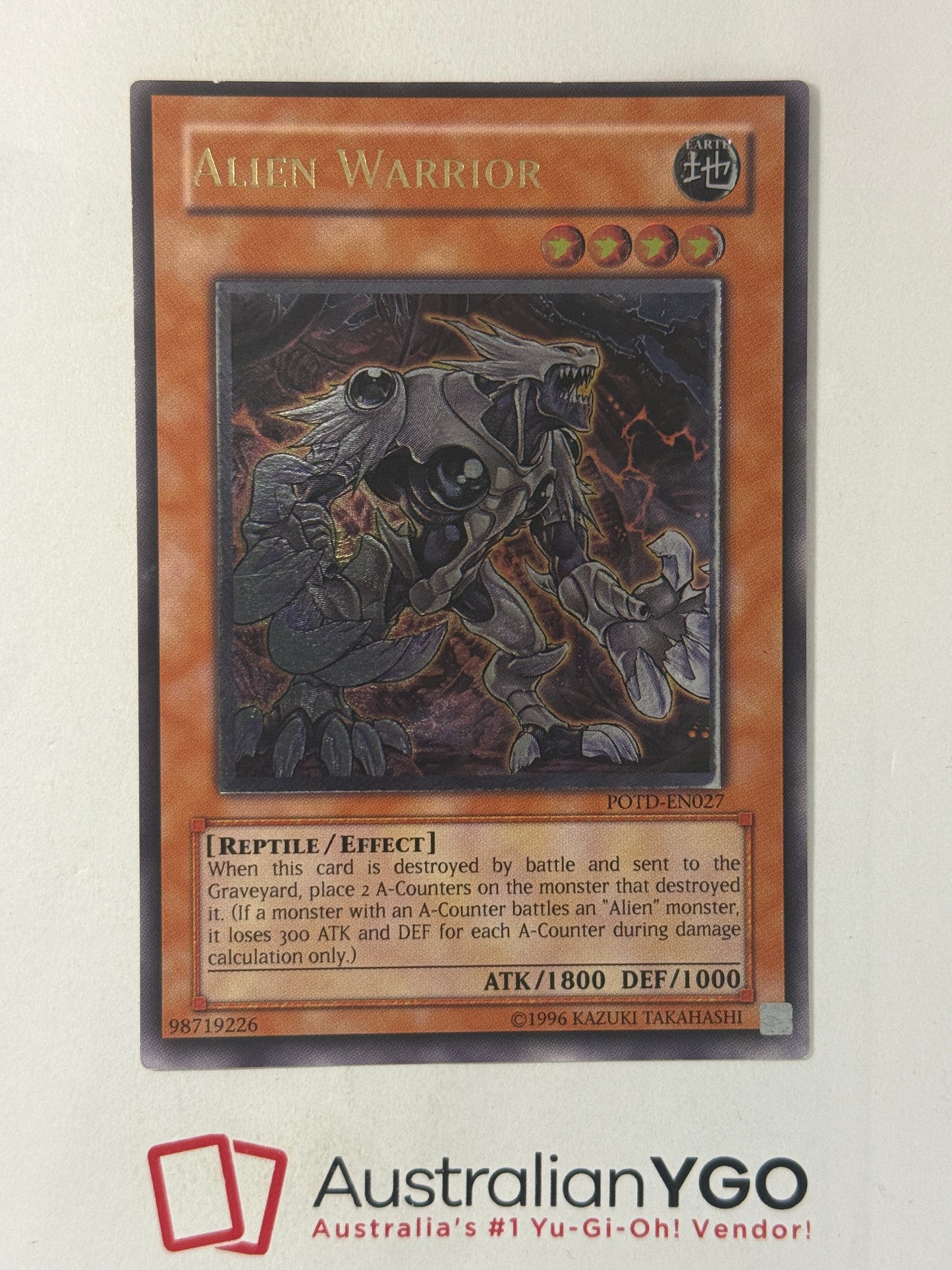 ALIEN WARRIOR POTD-EN027 (UTR)