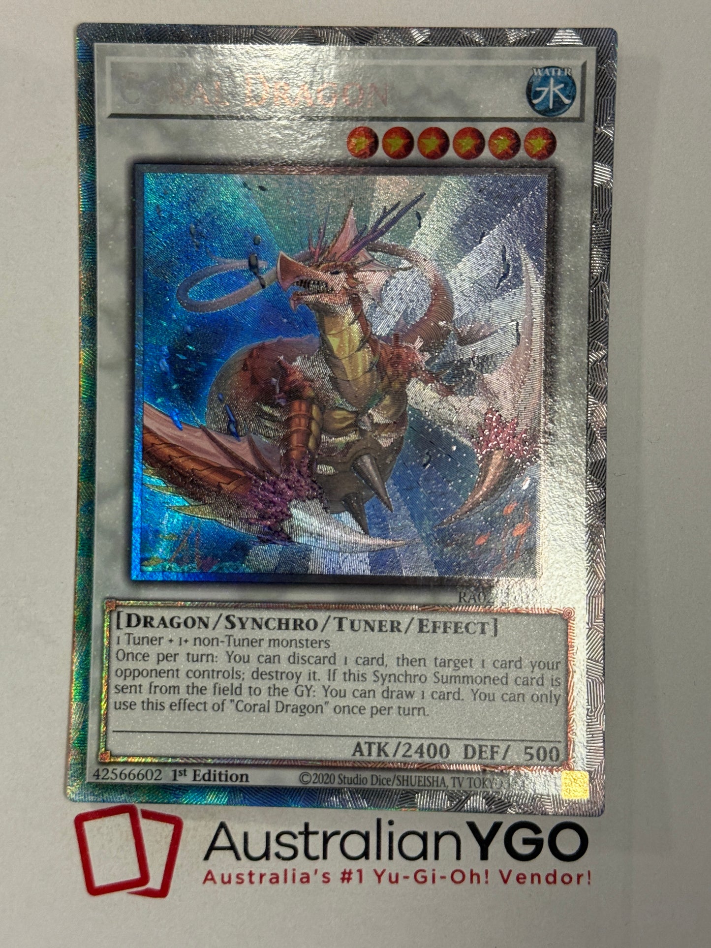 CORAL DRAGON RA02-EN032 (PCR)
