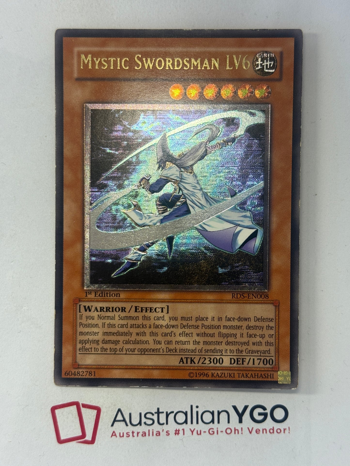 MYSTIC SWORDSMAN LV6 RDS-EN008 (UTR)