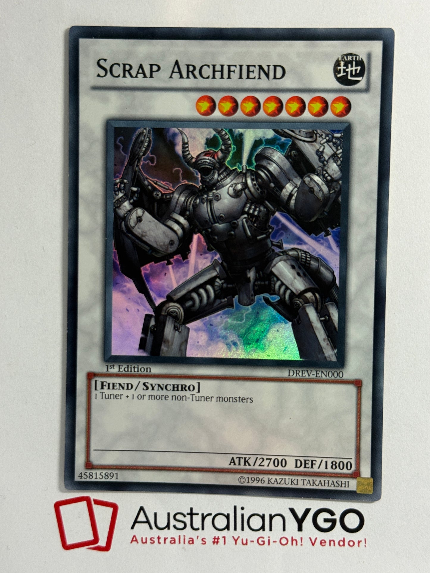 SCRAP ARCHFIEND DREV-EN000