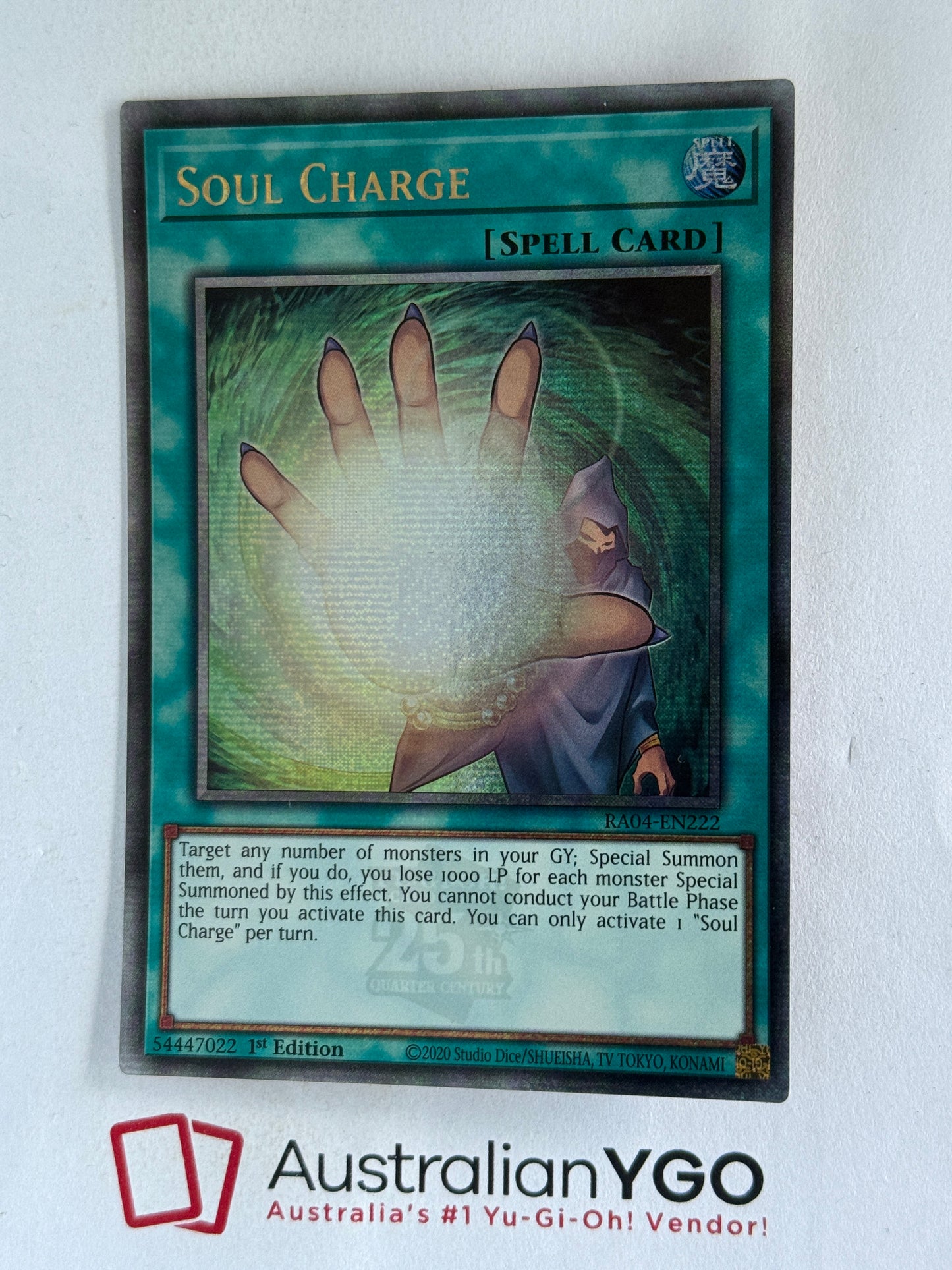 SOUL CHARGE RA04-EN222 (QCR)