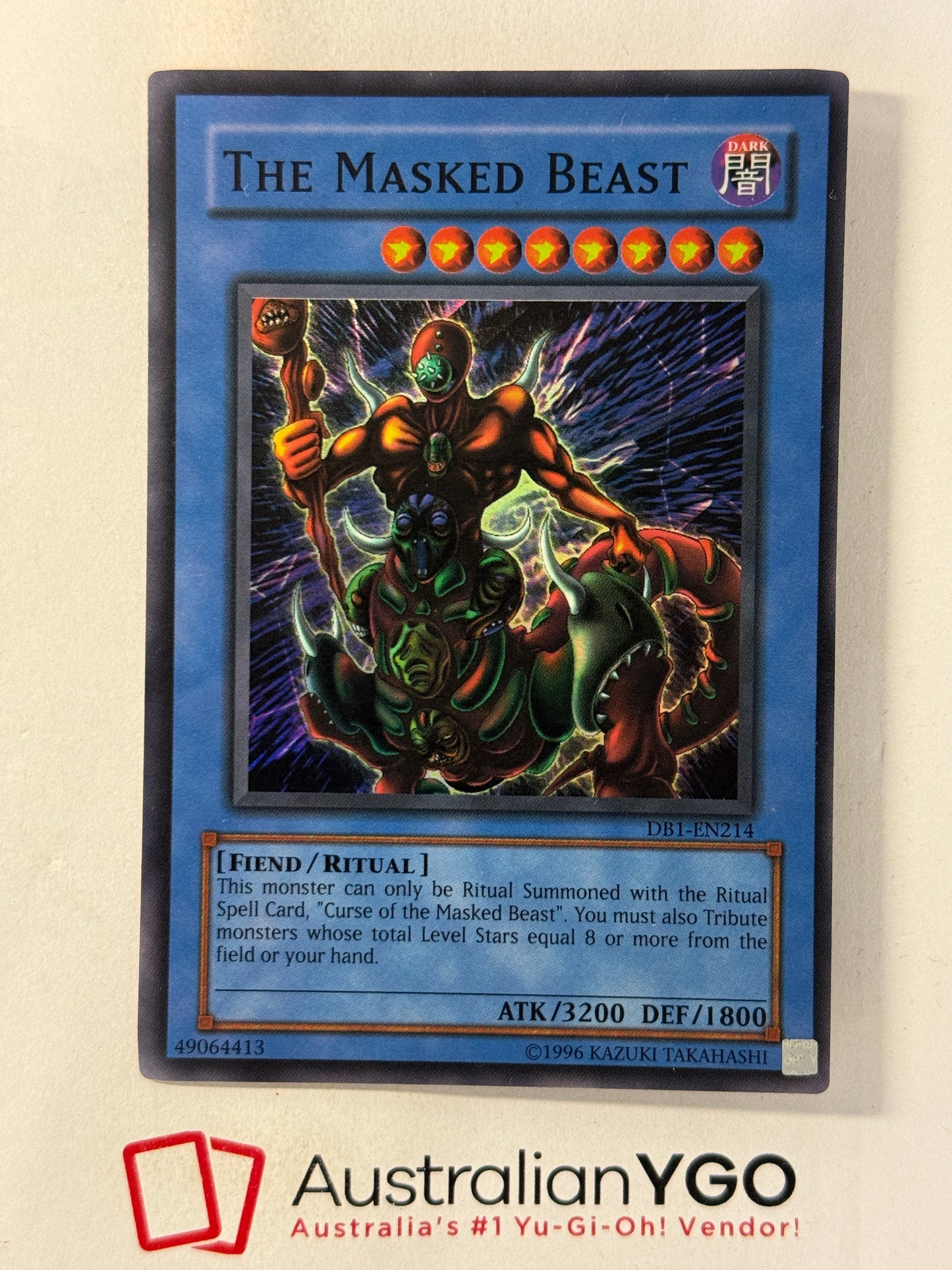 THE MASKED BEAST DB1-EN214