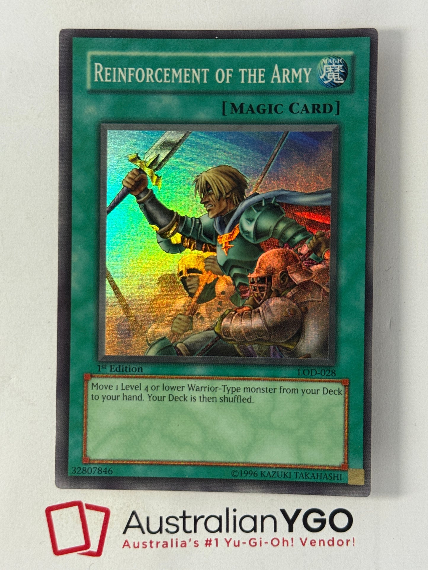 REINFORCEMENT OF THE ARMY LOD-028