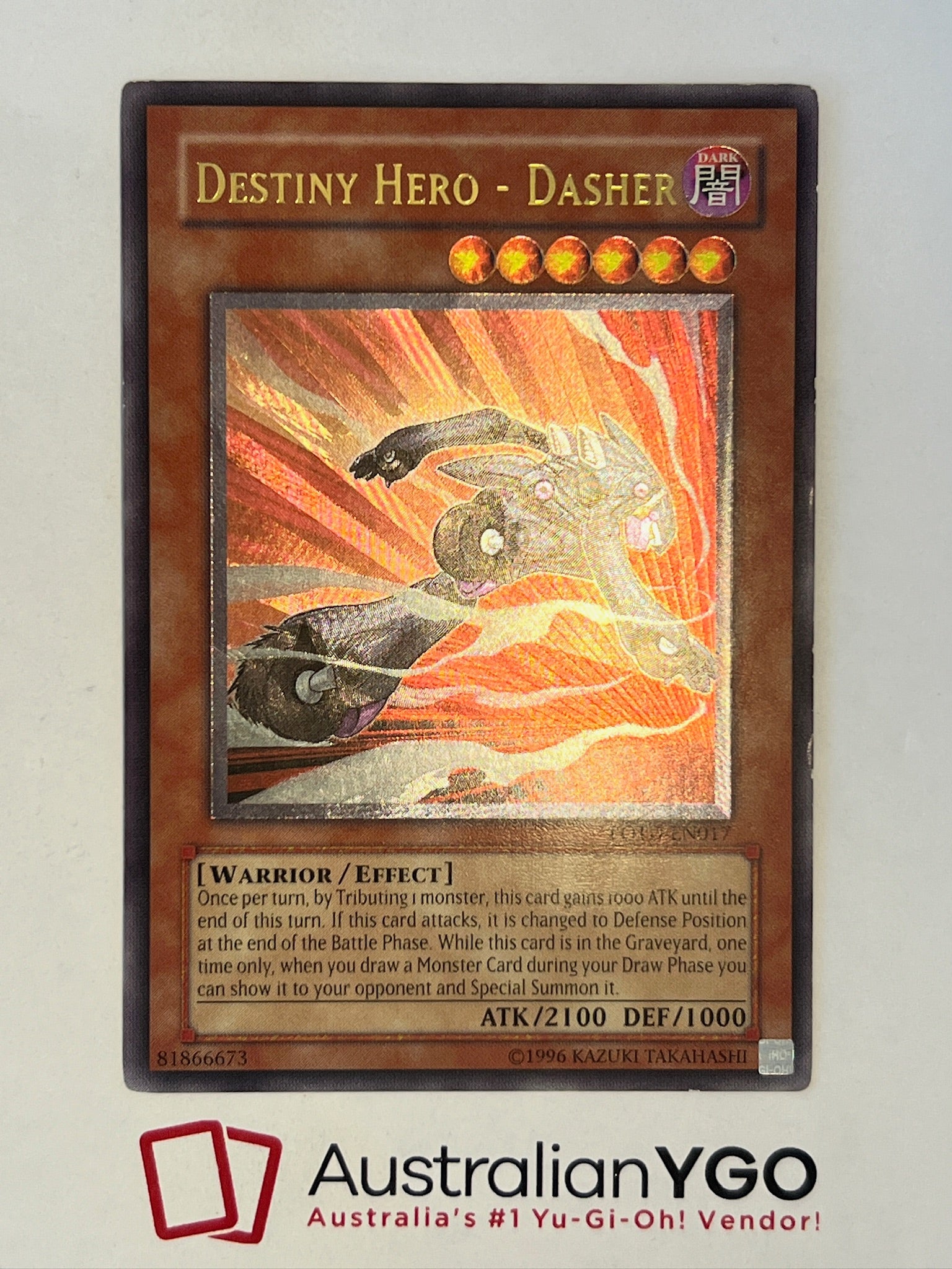 Yu-Gi-Oh Destiny Hero - outlet Dasher (UtR)