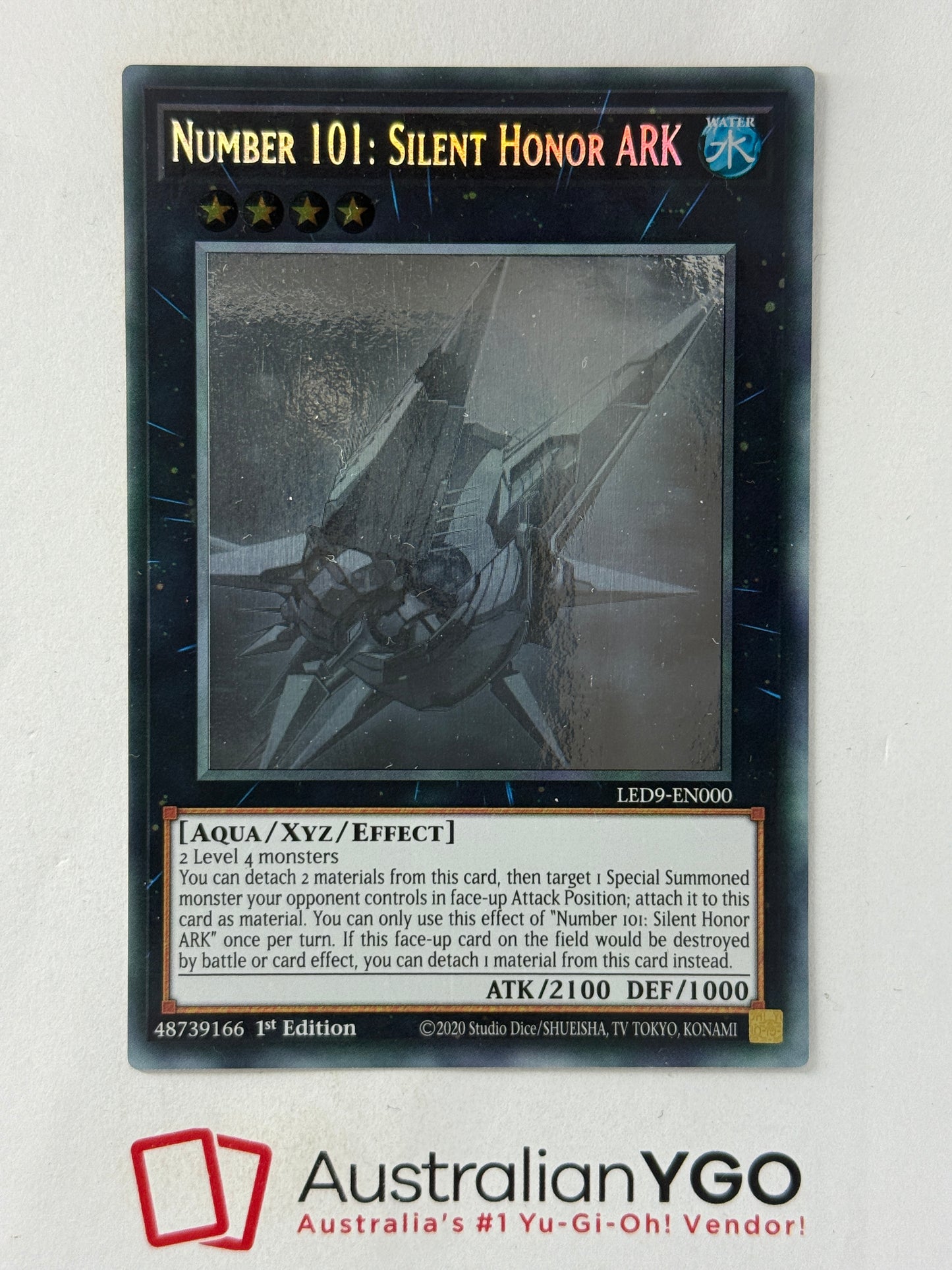 NUMBER 101: SILENT HONOR ARK LED9-EN000(Ghost)
