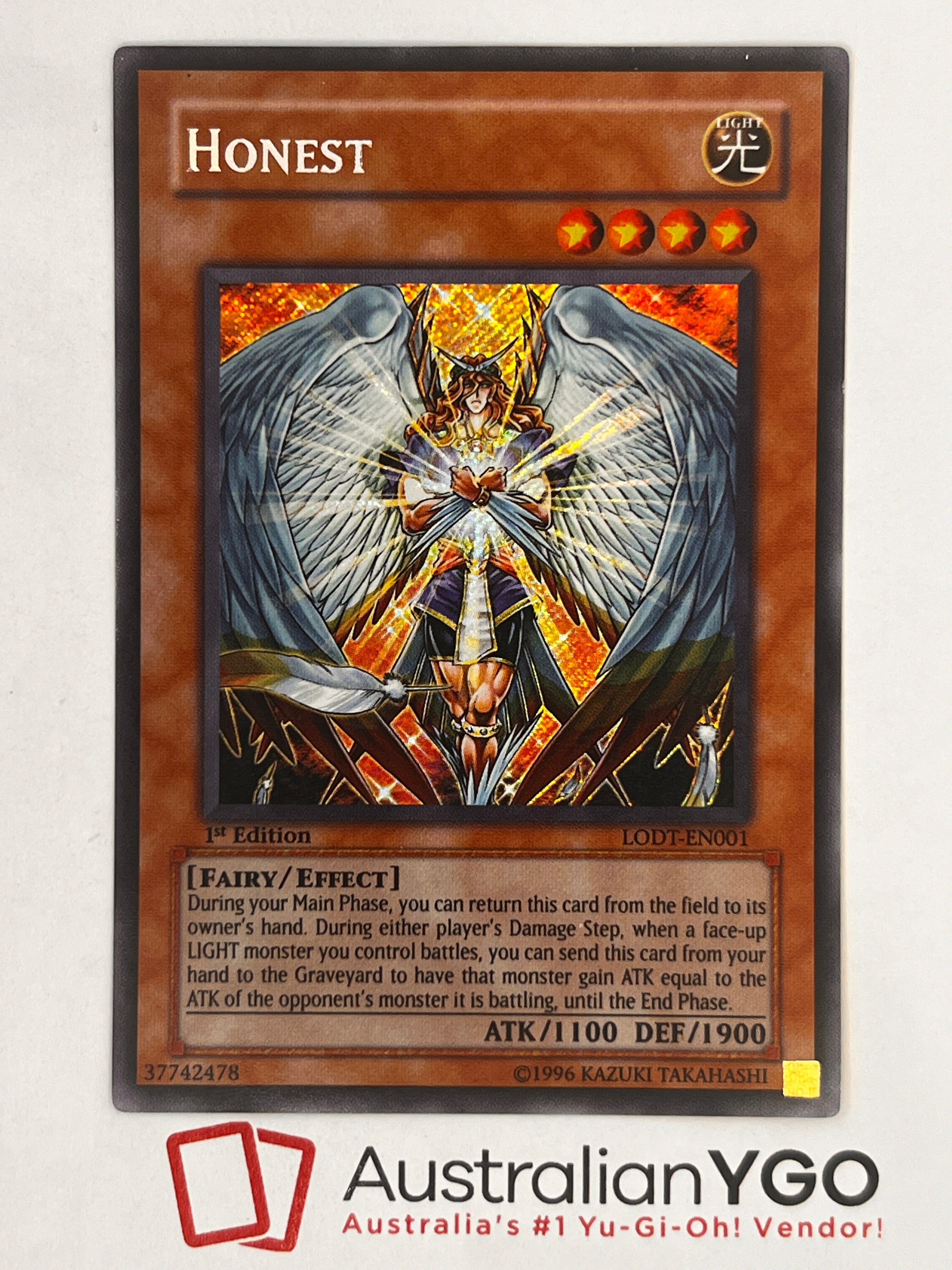 HONEST LODT-EN001 Aus Ygo HONEST LODT-EN001 Aus Ygo