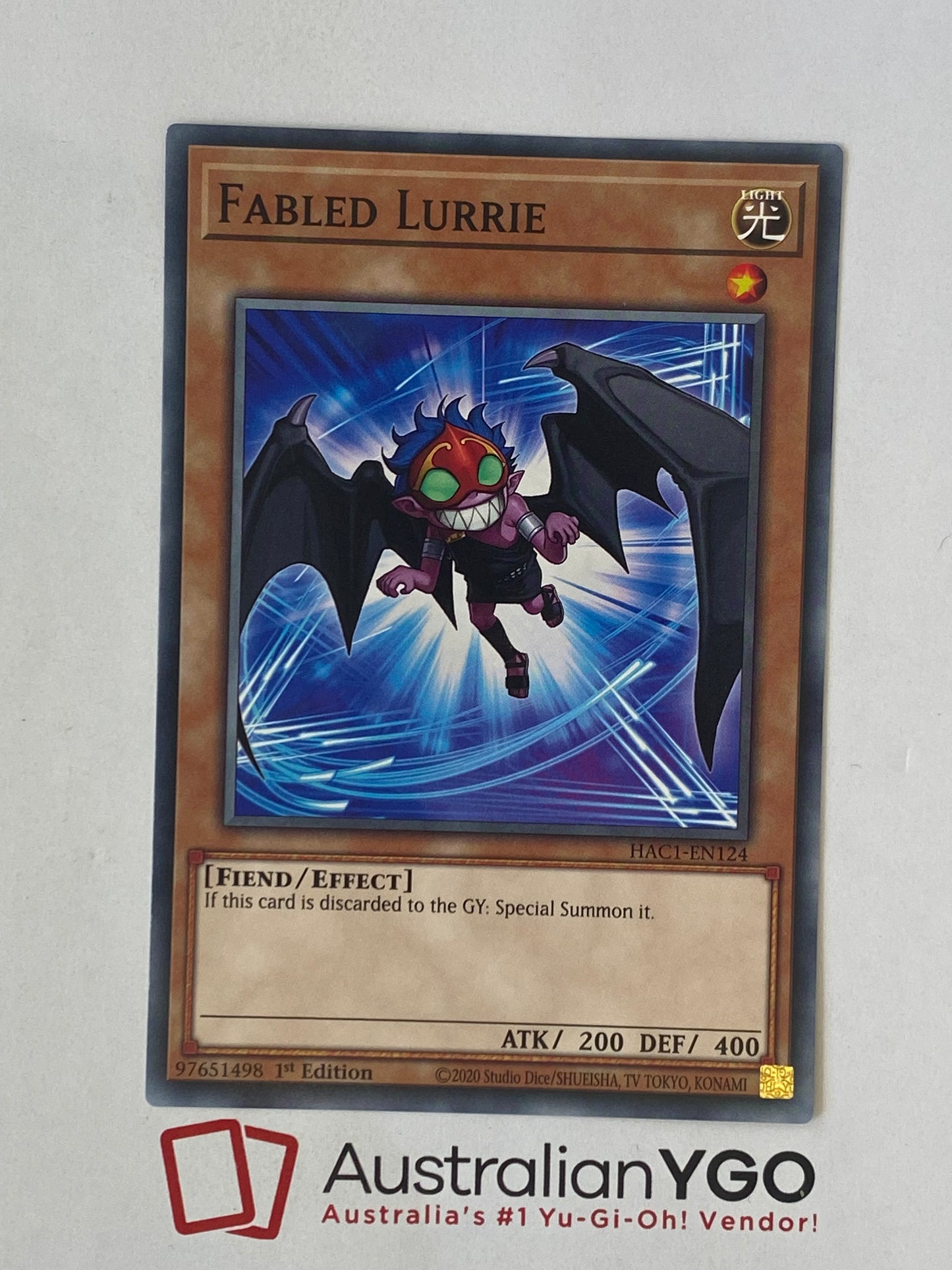 FABLED LURRIE HAC1-EN124