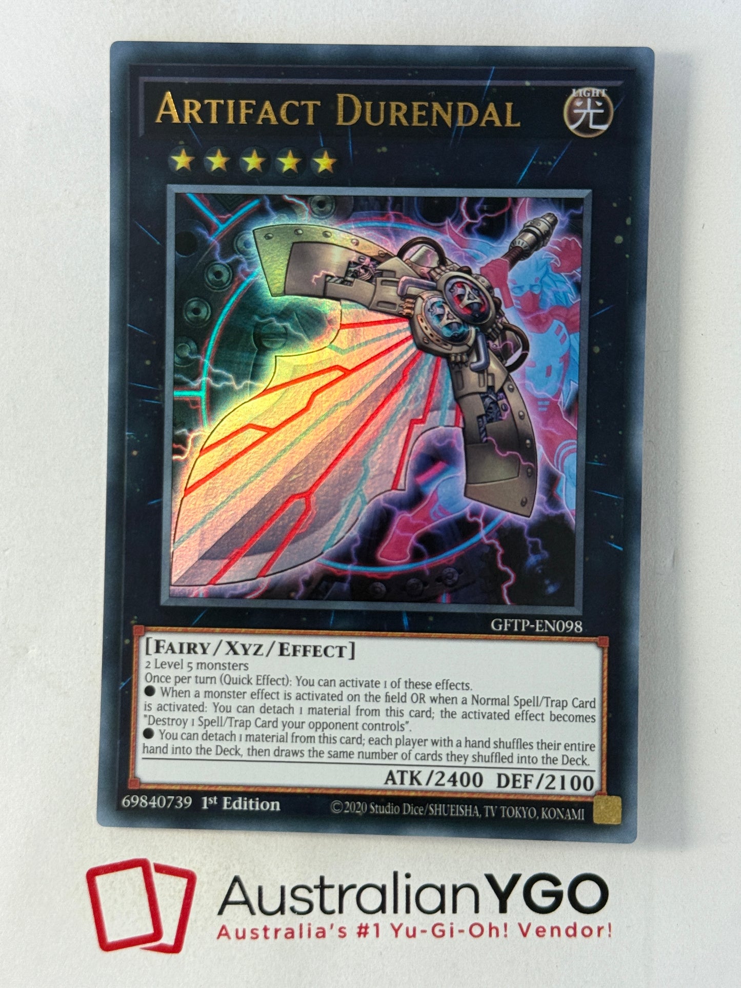 ARTIFACT DURENDAL GFTP-EN098
