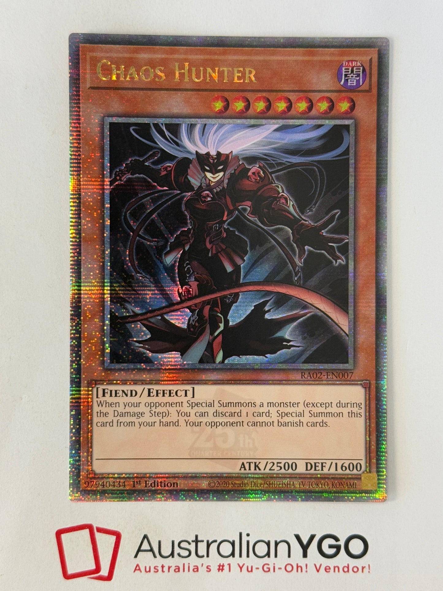 CHAOS HUNTER RA02-EN007 (QCR)