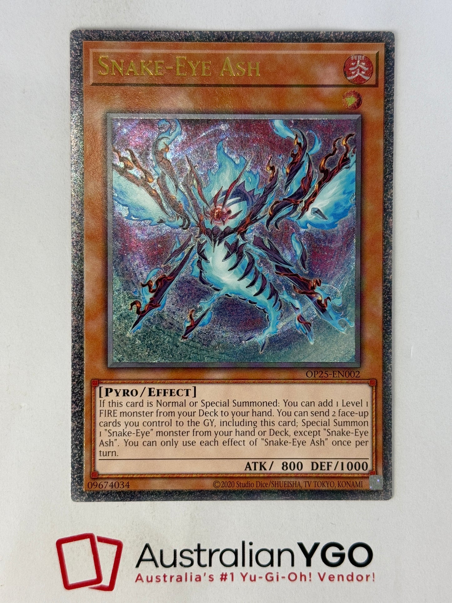 SNAKE-EYE ASH OP25-EN002 (UTR)