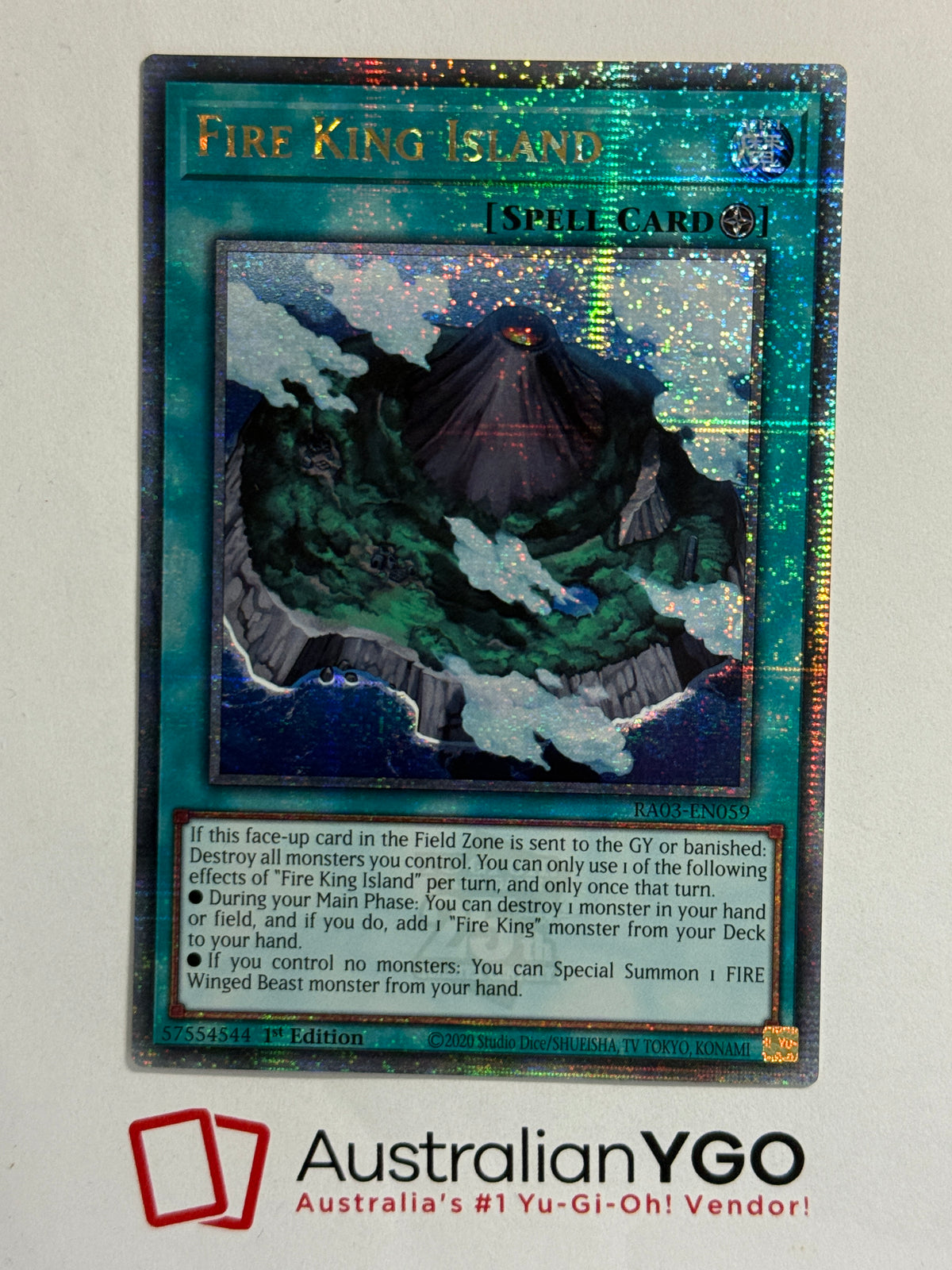FIRE KING ISLAND RA03-EN59 (QCR)