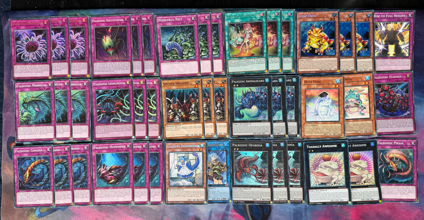 Paleozoic Frog Yugioh Deck Core