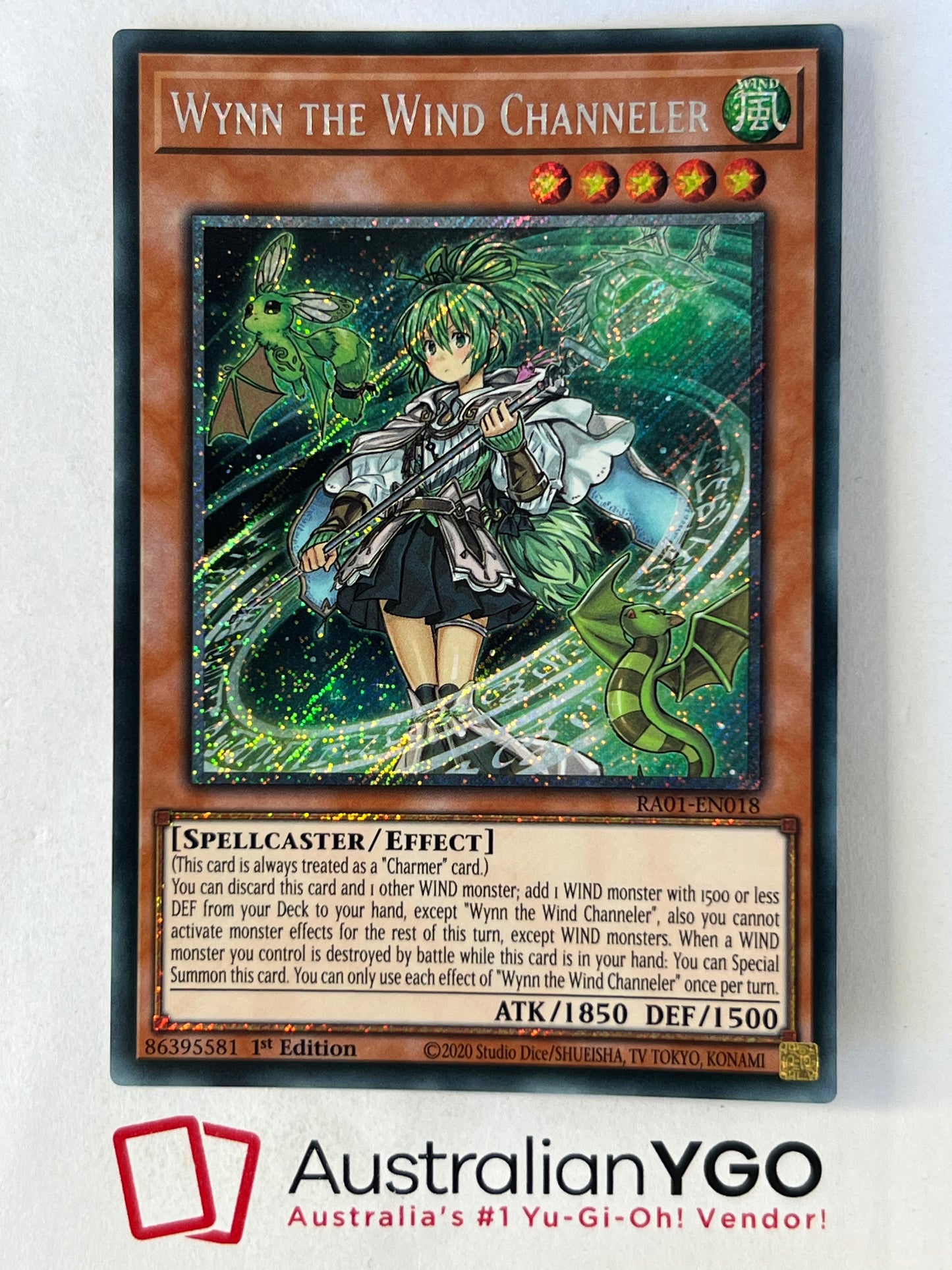 WYNN THE WIND CHANNELER RA01-EN018