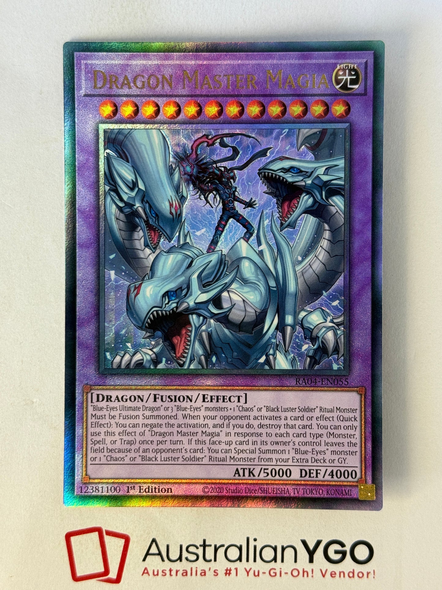 DRAGON MASTER MAGIA RA04-EN055 (PUR)