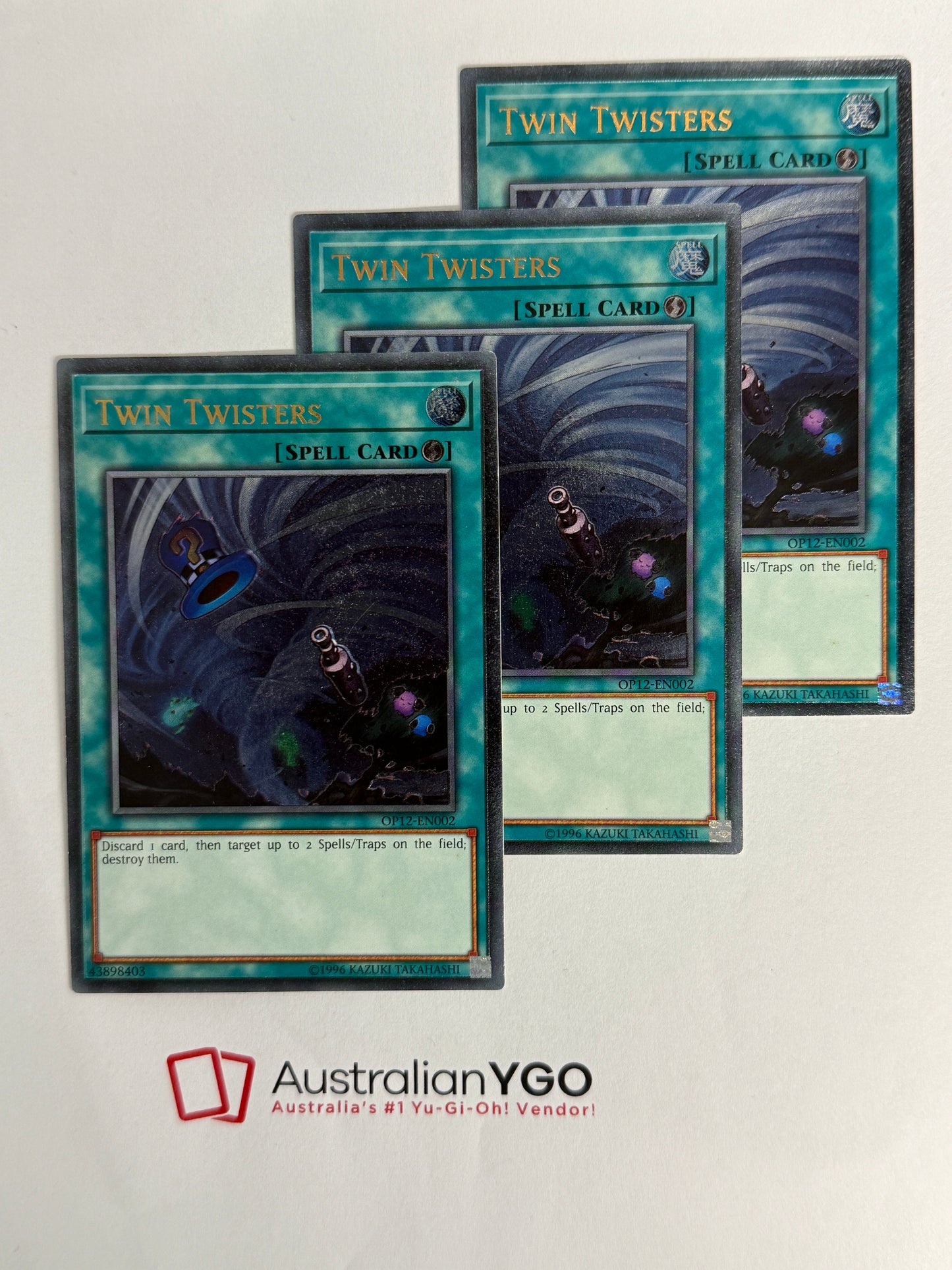 TWIN TWISTERS OP12-EN002 (UTR) Playset