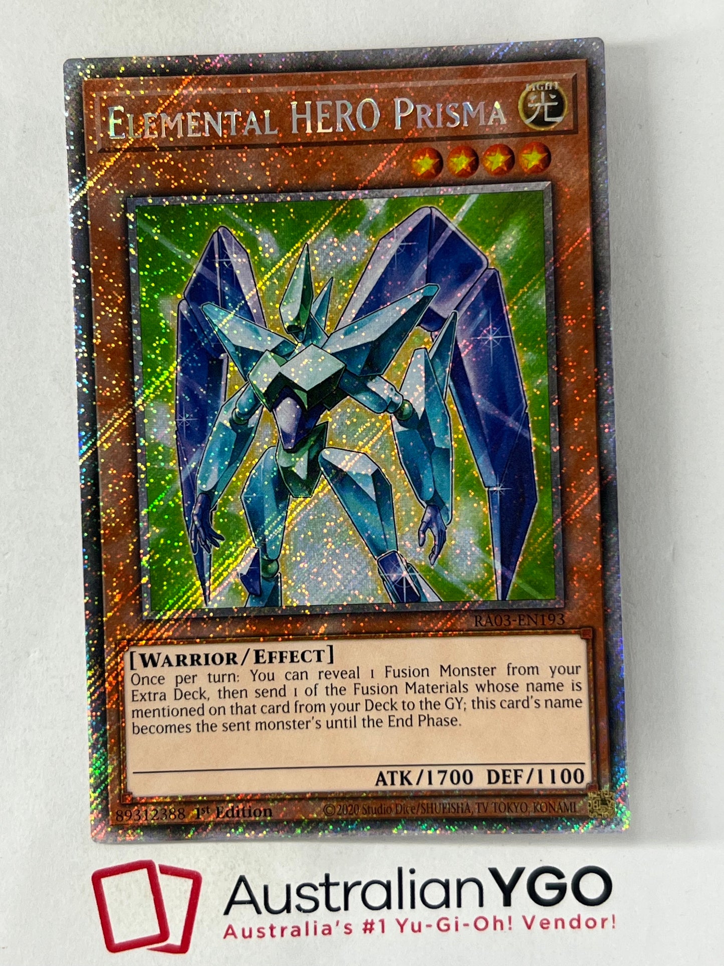 ELEMENTAL HERO PRISMA RA03-EN193