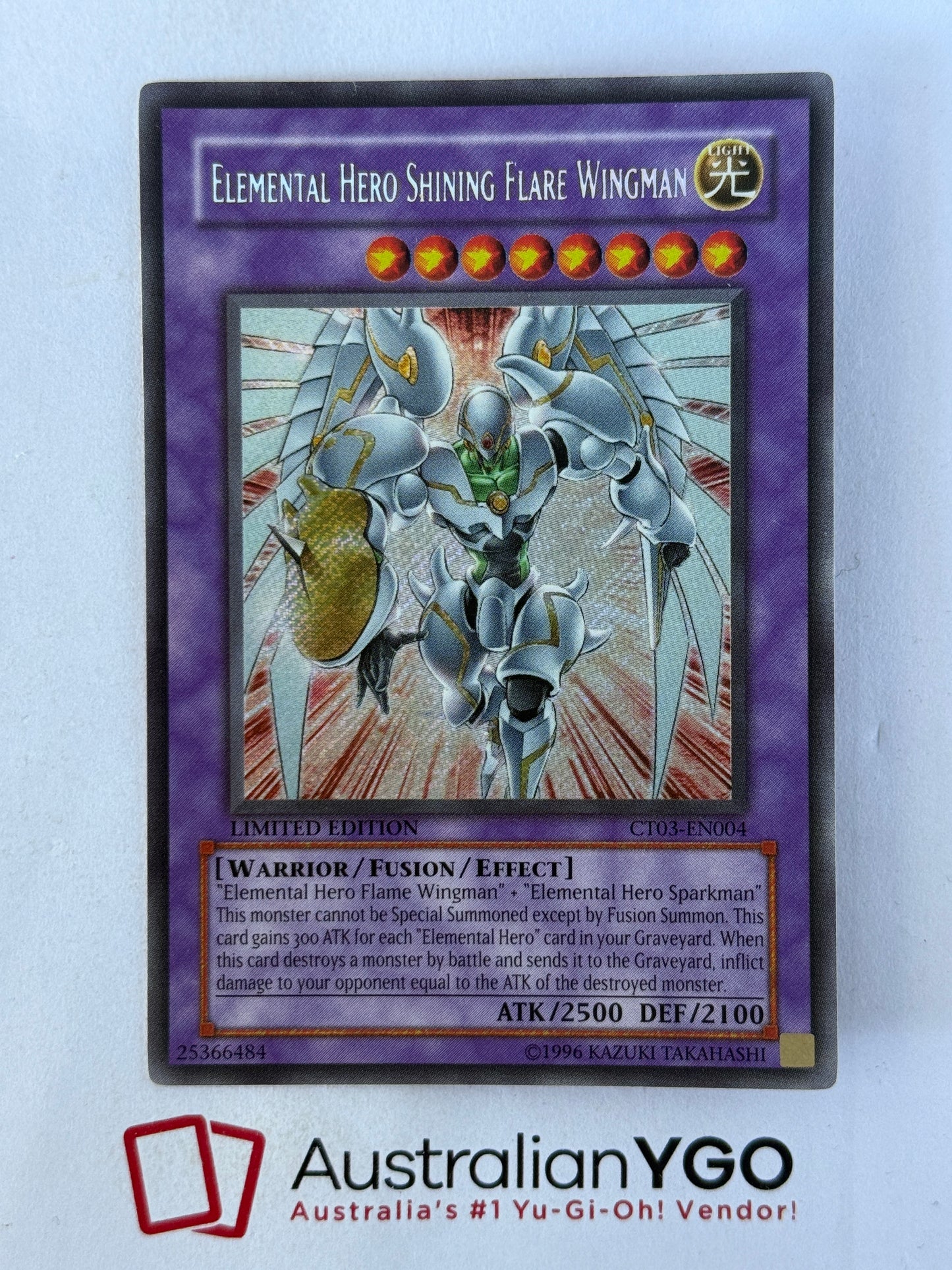 ELEMENTAL HERO SHINING FLARE WINGMAN CT03-EN004