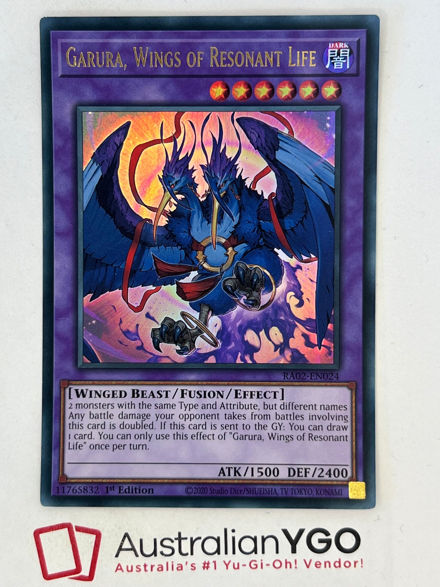 GARURA, WINGS OF RESONANT LIFE RA02-EN024