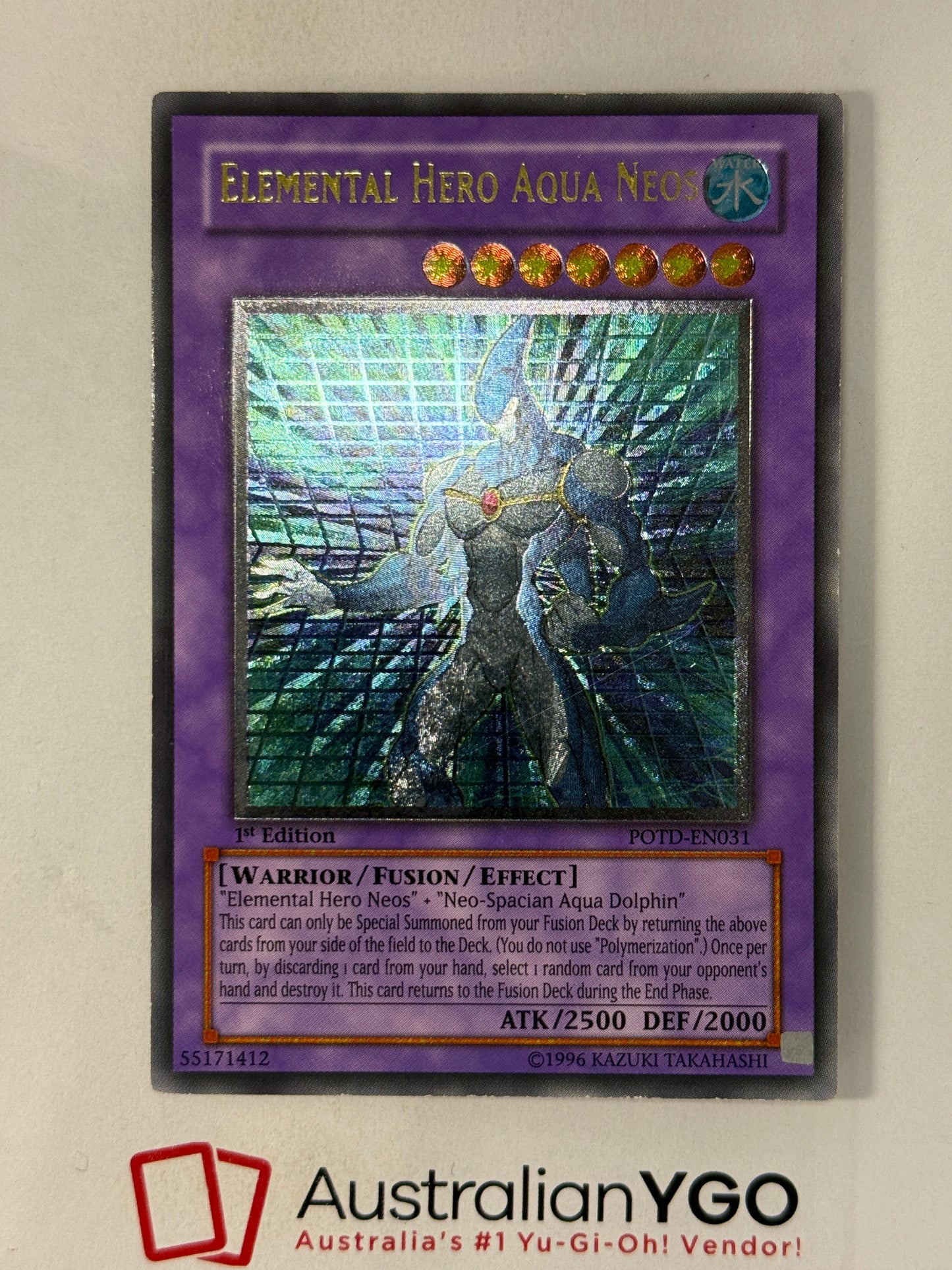ELEMENTAL HERO AQUA NEOS POTD-EN031 (UTR)