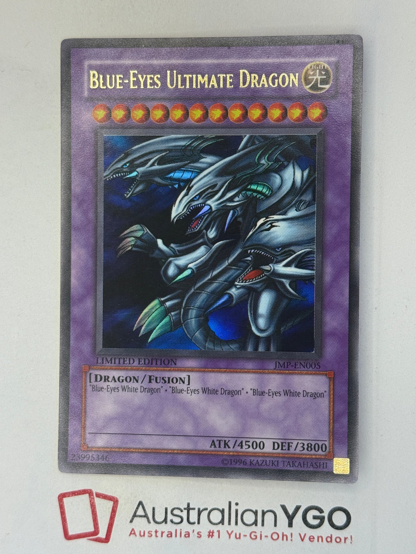 BLUE-EYES ULTIMATE DRAGON JMP-EN005