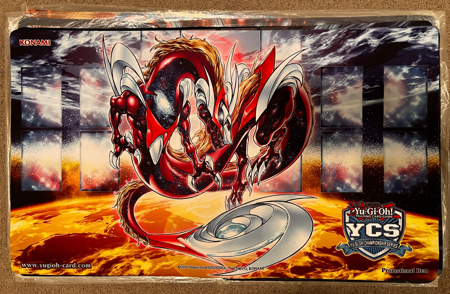 Official Yugioh Anotherverse Dragon YCS TOP CUT Playmat Unsealed
