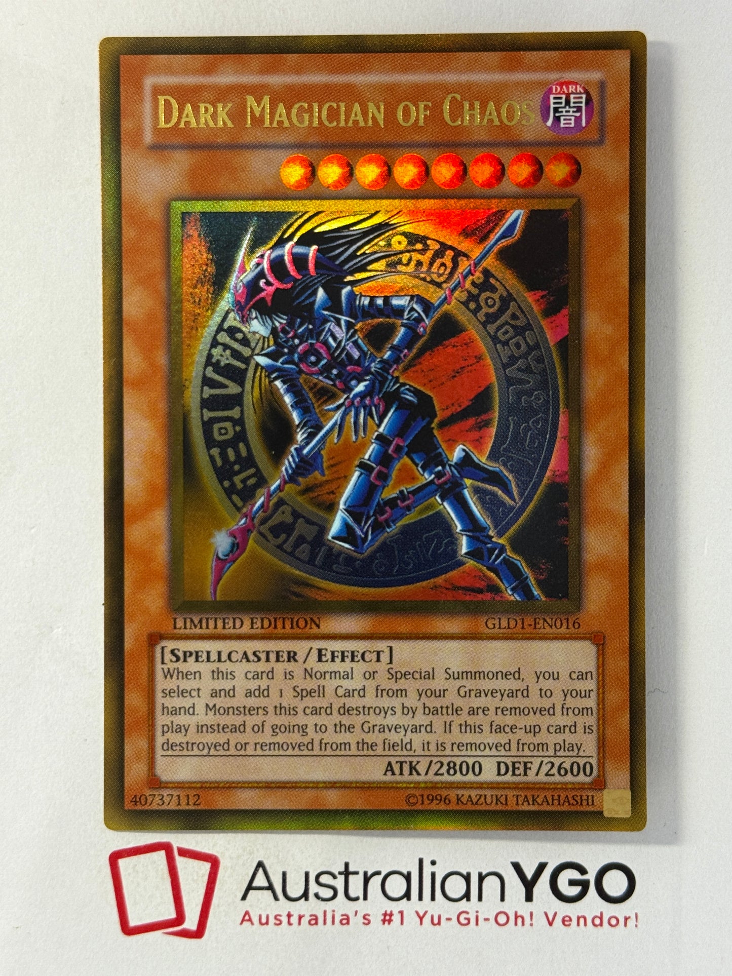 DARK MAGICIAN OF CHAOS GLD1-EN016