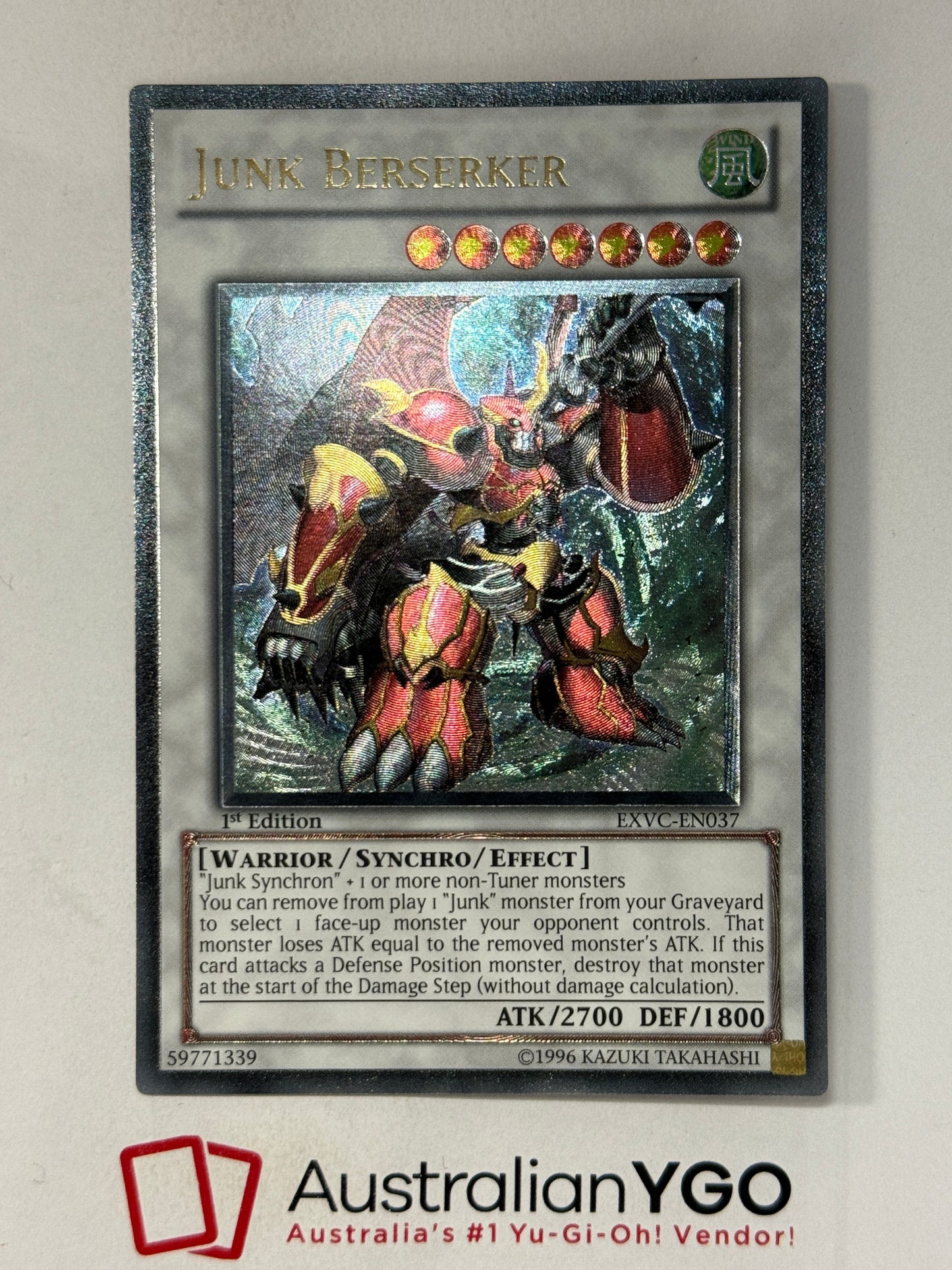JUNK BERSERKER EXVC-EN037 (UTR)