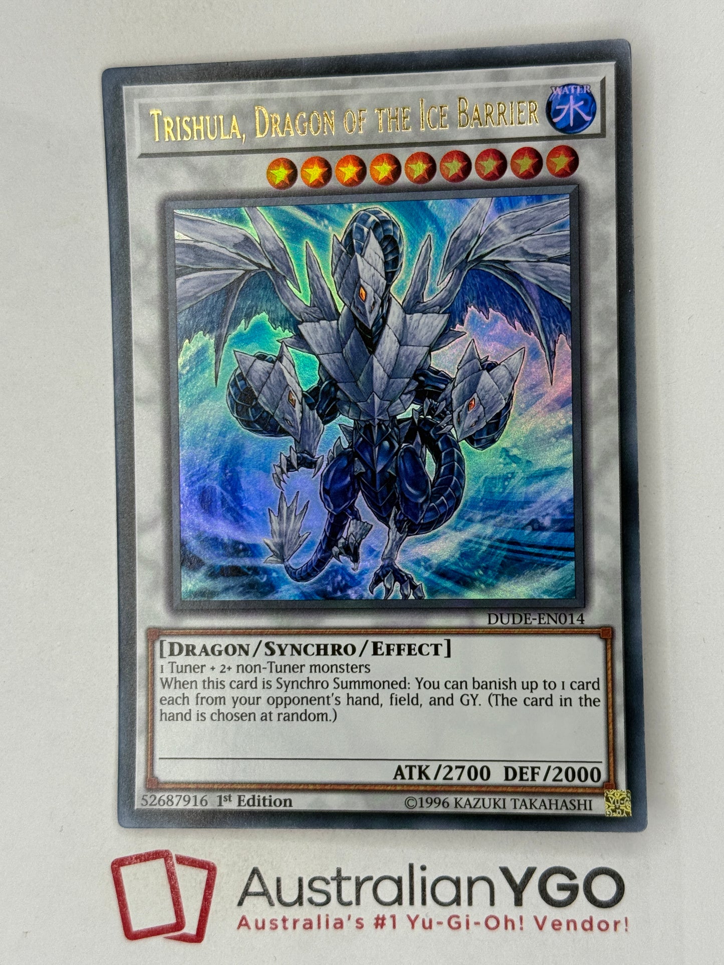 TRISHULA, DRAGON OF THE ICE BARRIER DUDE-ENO14