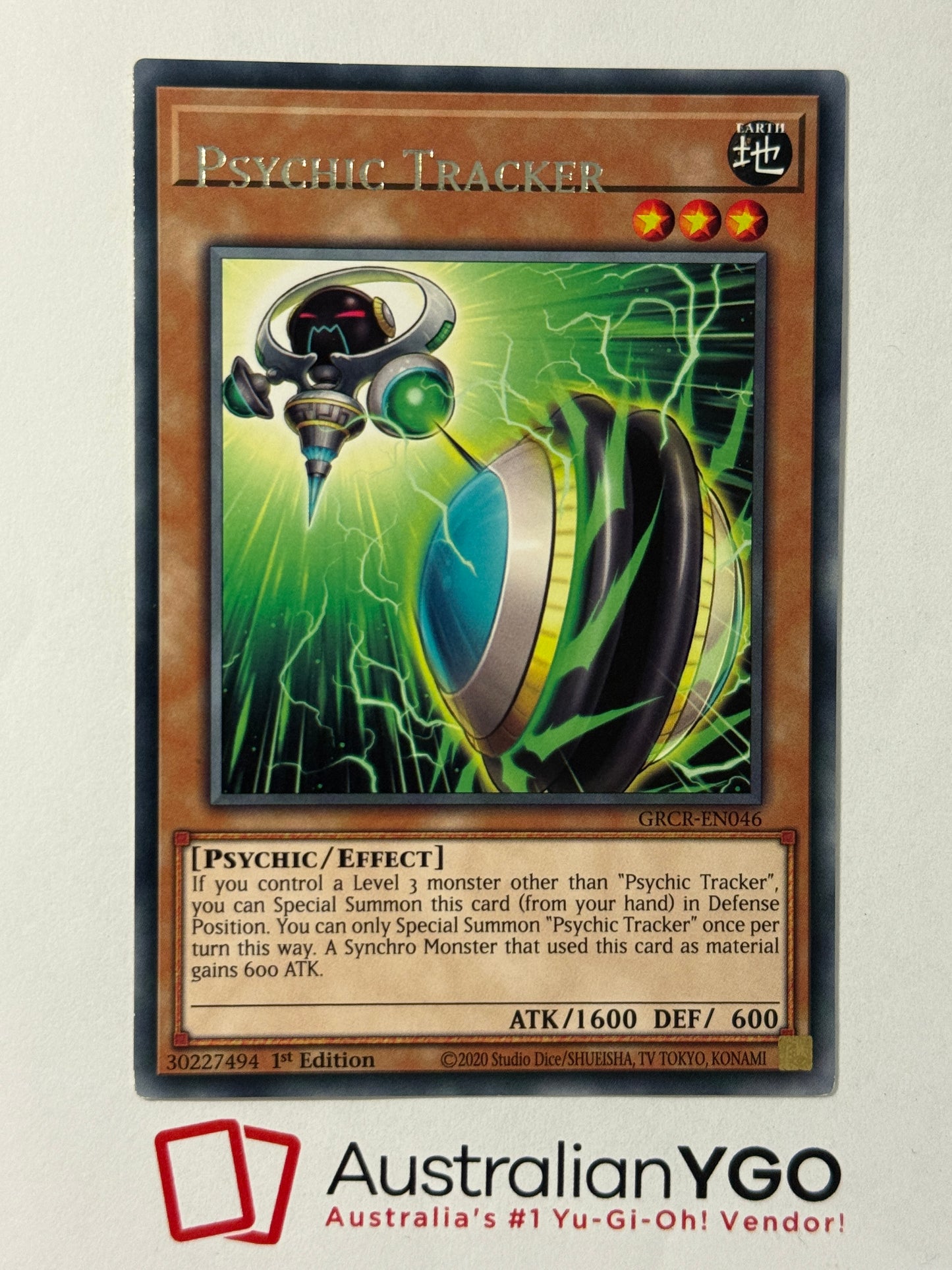 PSYCHIC TRACKER GRCR-EN046 (Misprint)