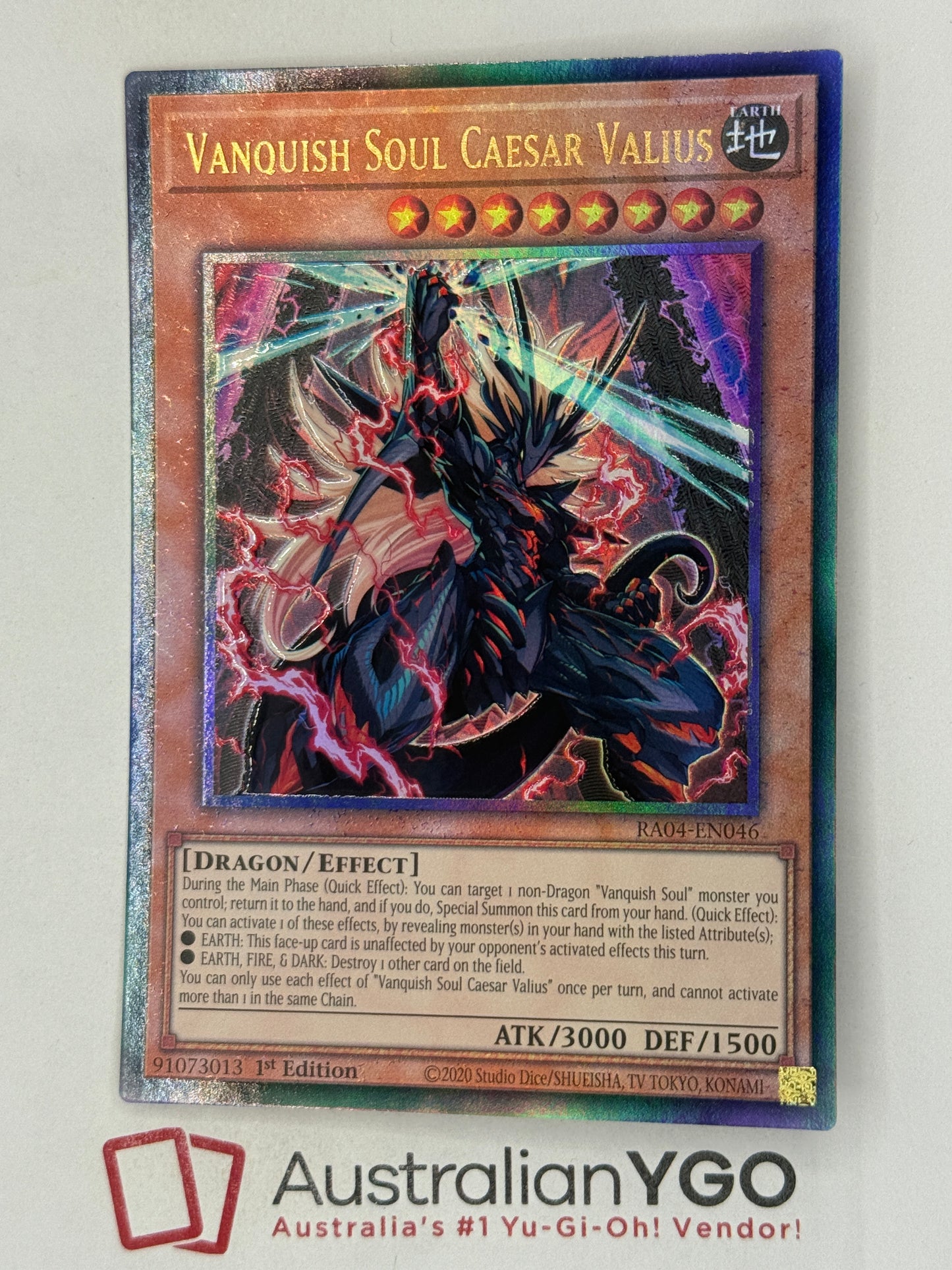 VANQUISH SOUL CAESAR VALIUS
RA04-EN046 (PUR)