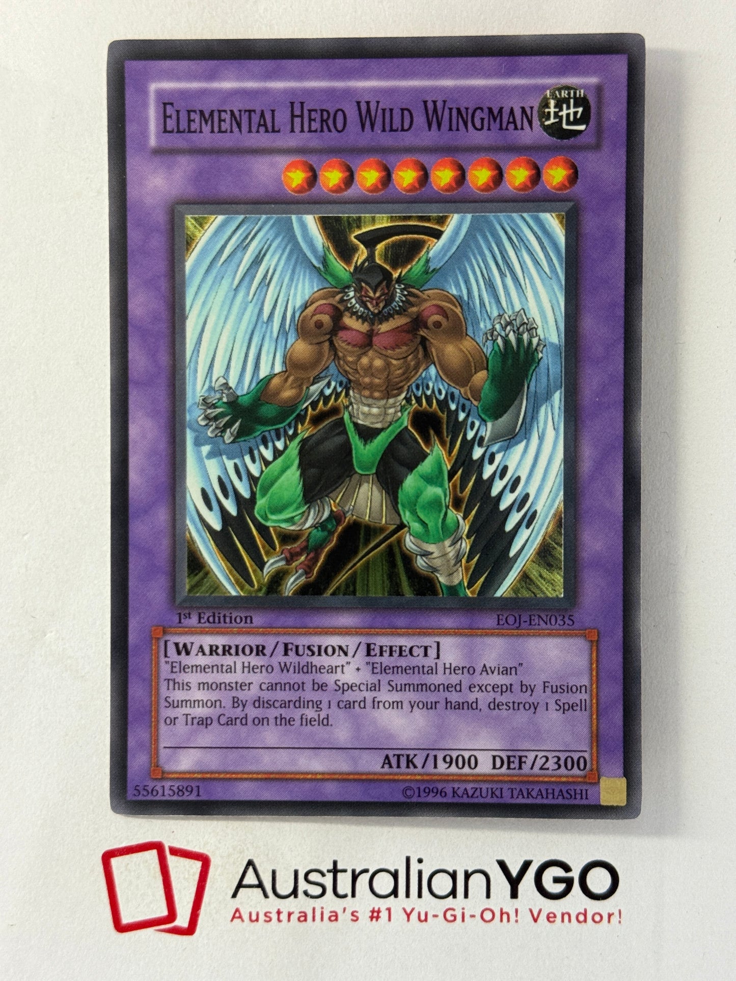 ELEMENTAL HERO WILD WINGMAN EOJ-EN035