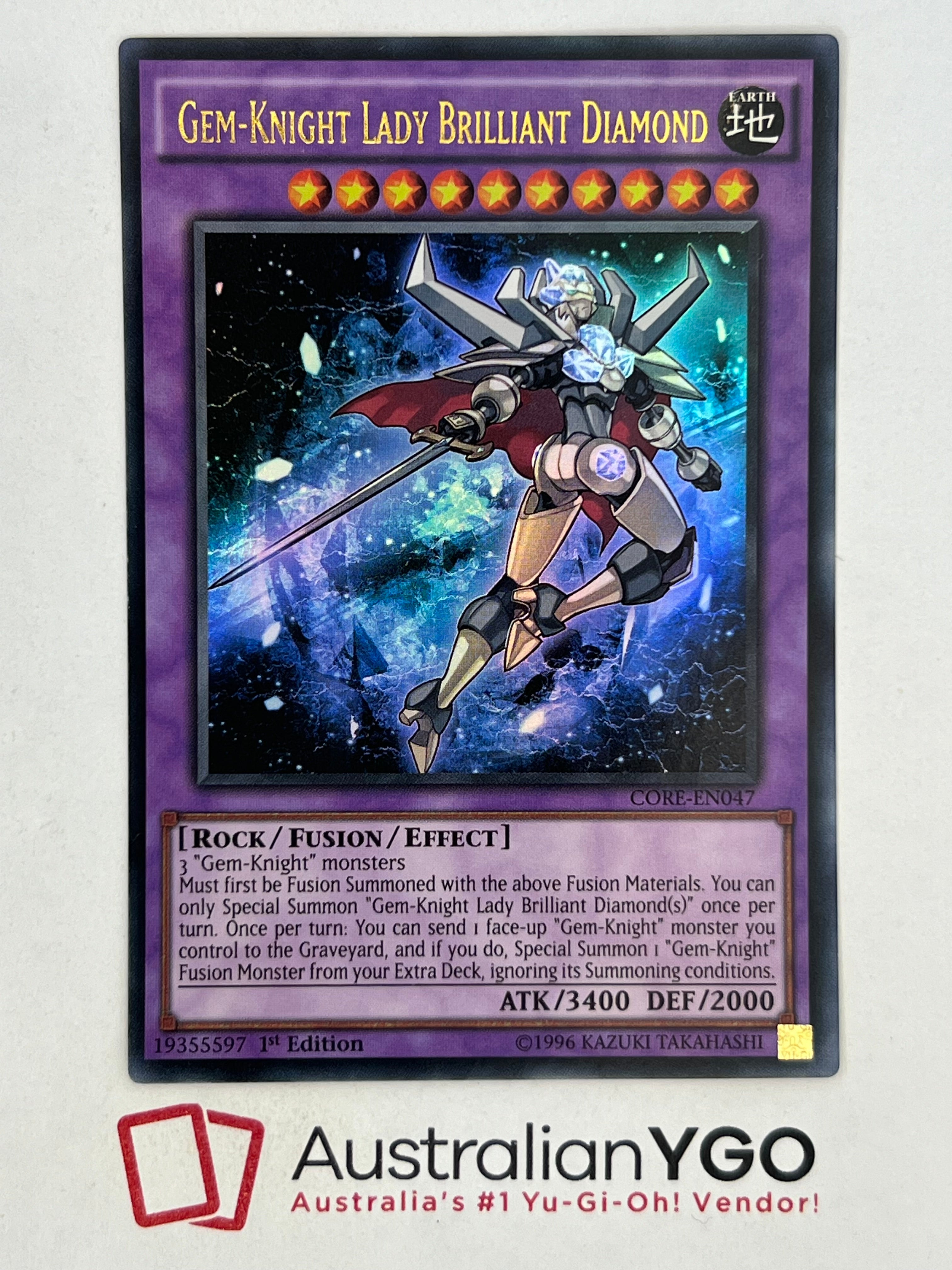 yugioh gem knight deck for sale GEM-KNIGHT LADY BRILLIANT DIAMOND CORE-EN047 – Aus Ygo