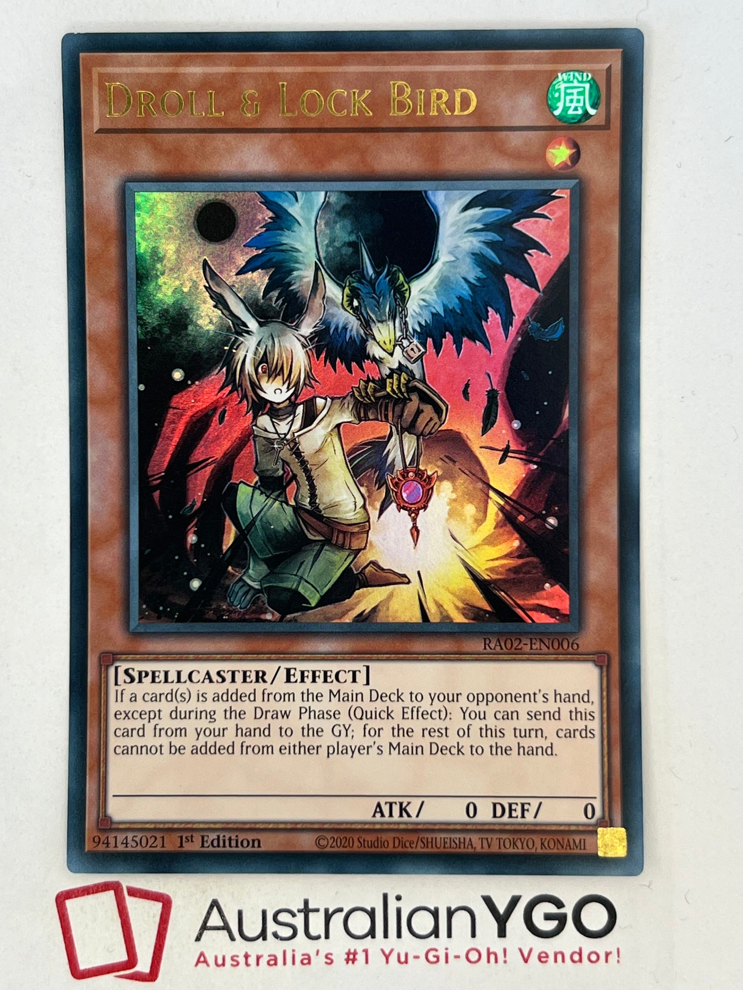 DROLL&LOCK BIRD RA02-EN006