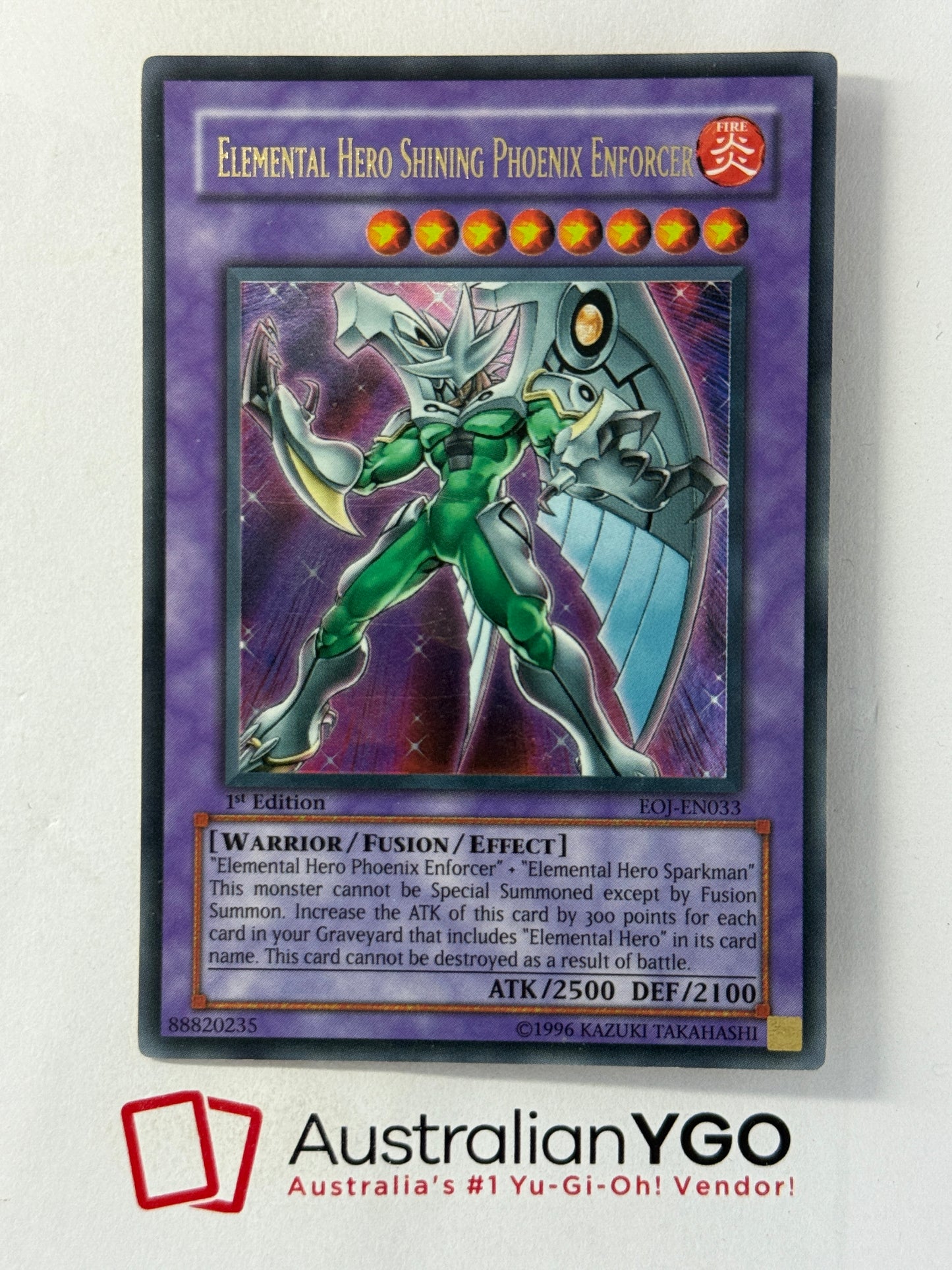 ELEMENTAL HERO SHINING PHOENIX ENFORCE EOJ-EN033
