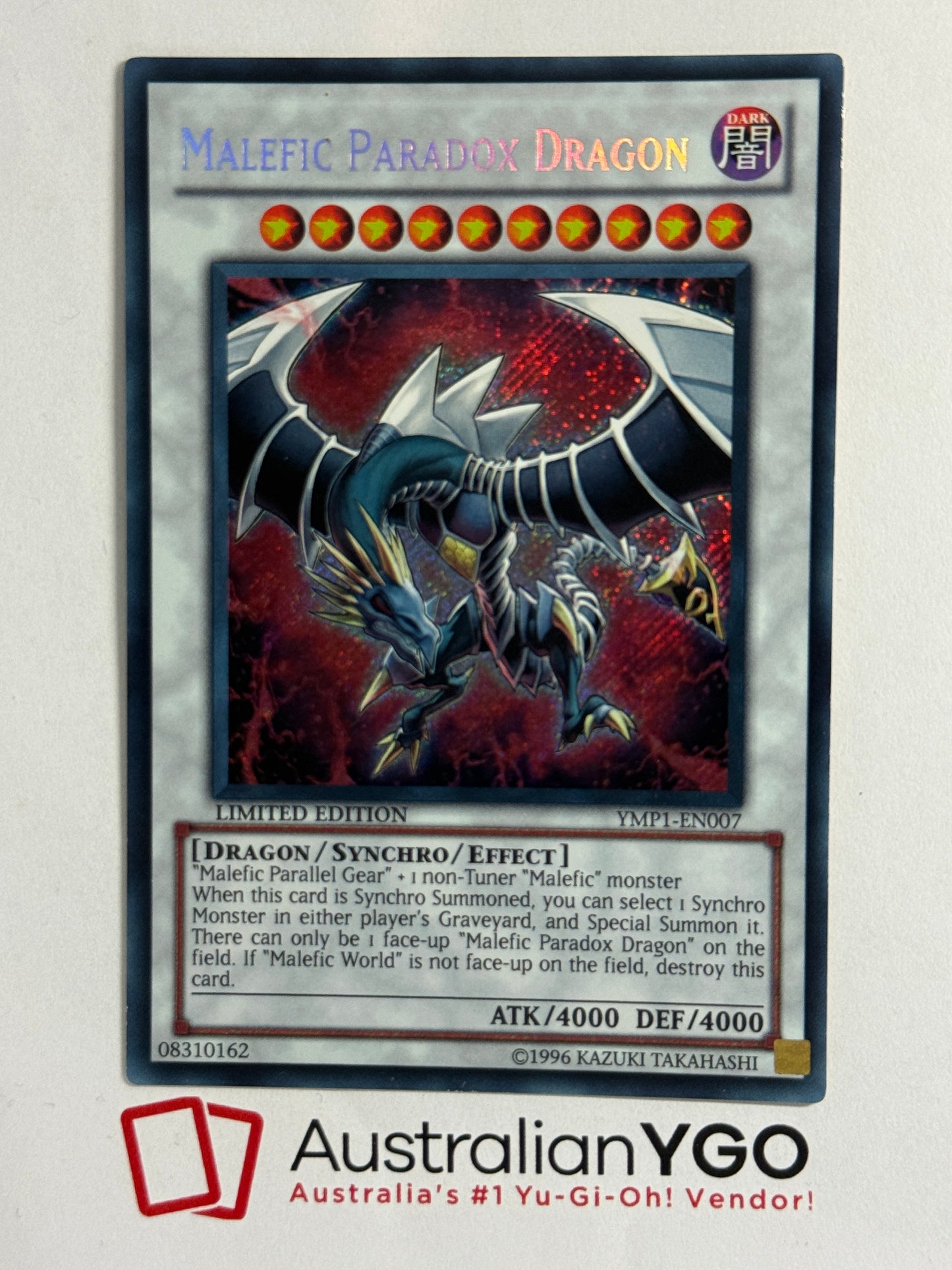 MALEFIC PARADOX DRAGON YMP1-EN007