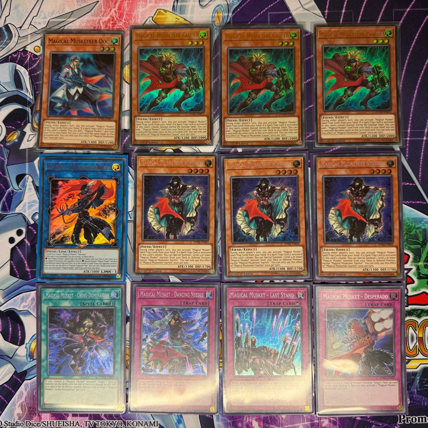 Magical Musketeer Deck Core