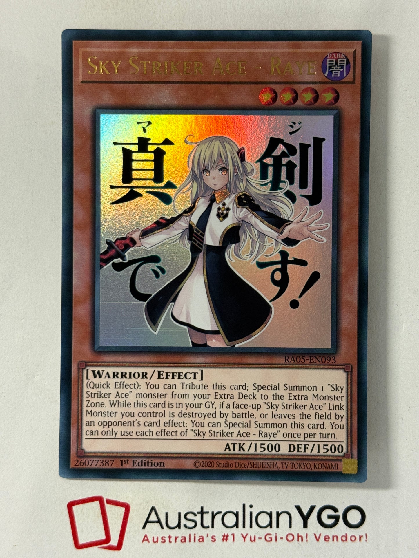 SKY STRIKER ACE - RAYE RA05-EN093
