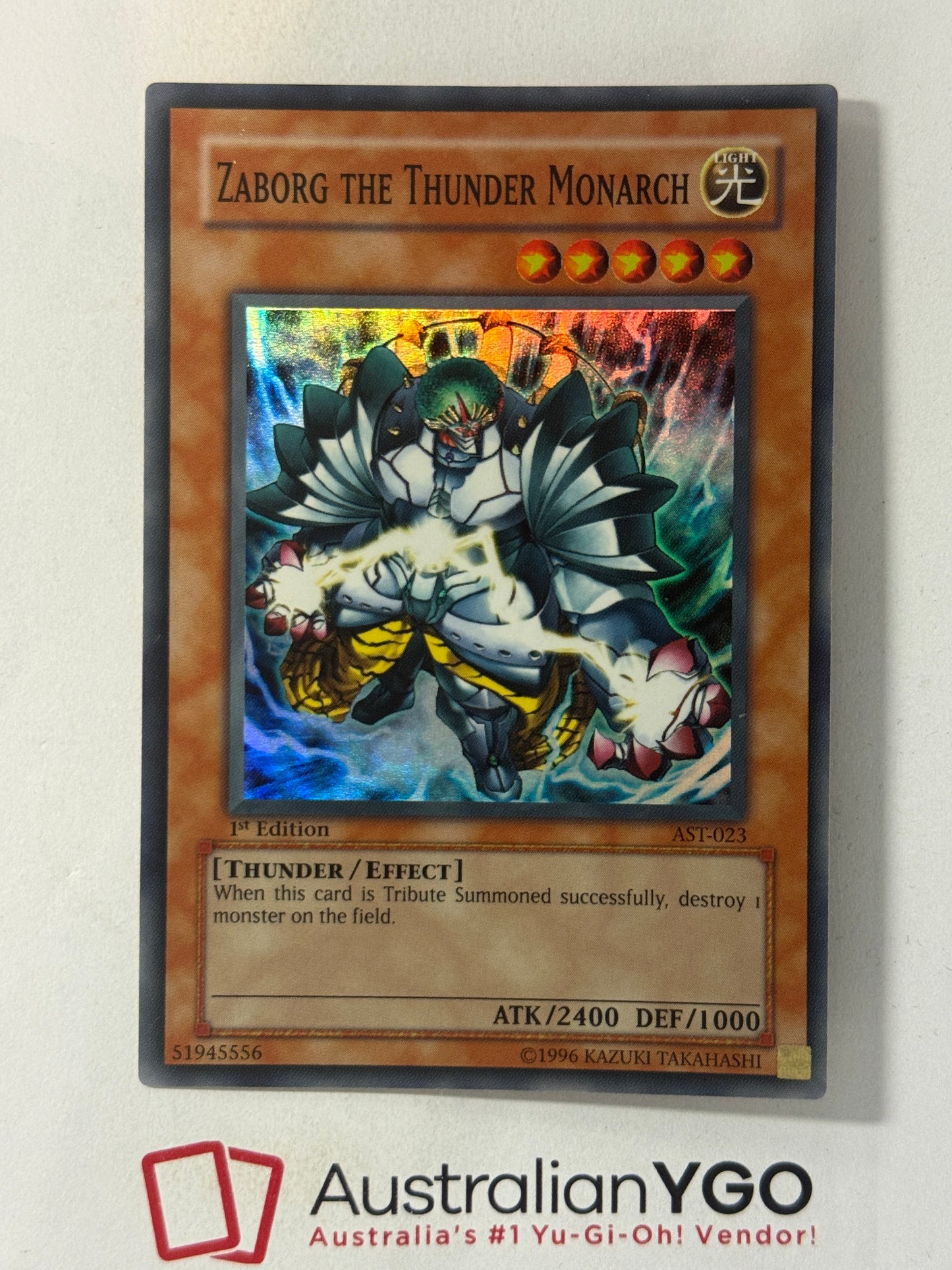 ZABORG THE THUNDER MONARCH AST-023