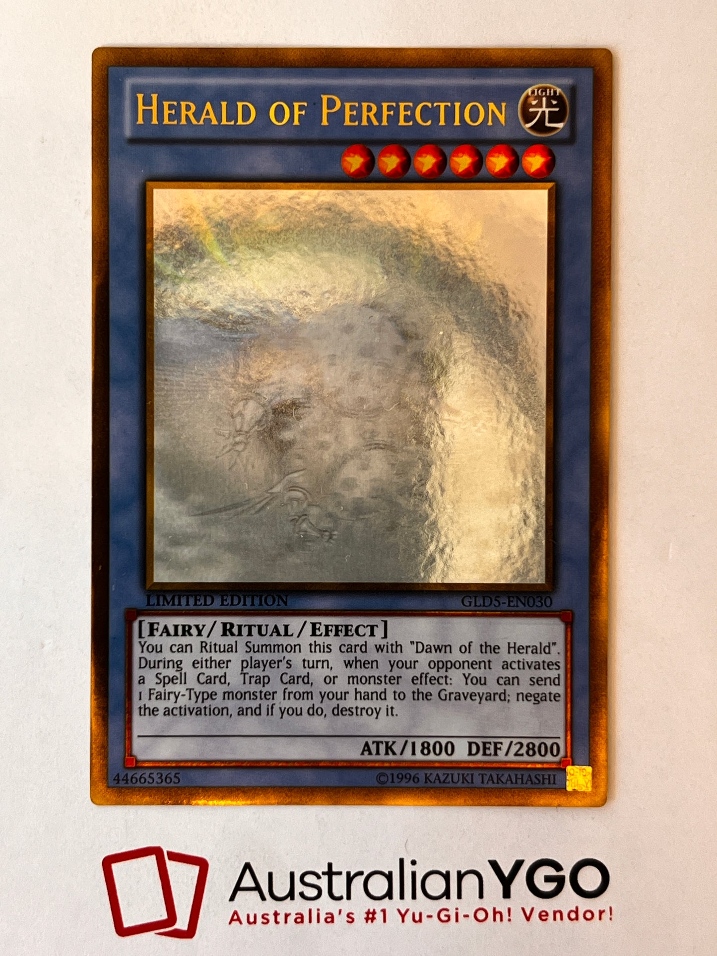 HERALD OF PERFECTION GLD5-EN030(Ghost)