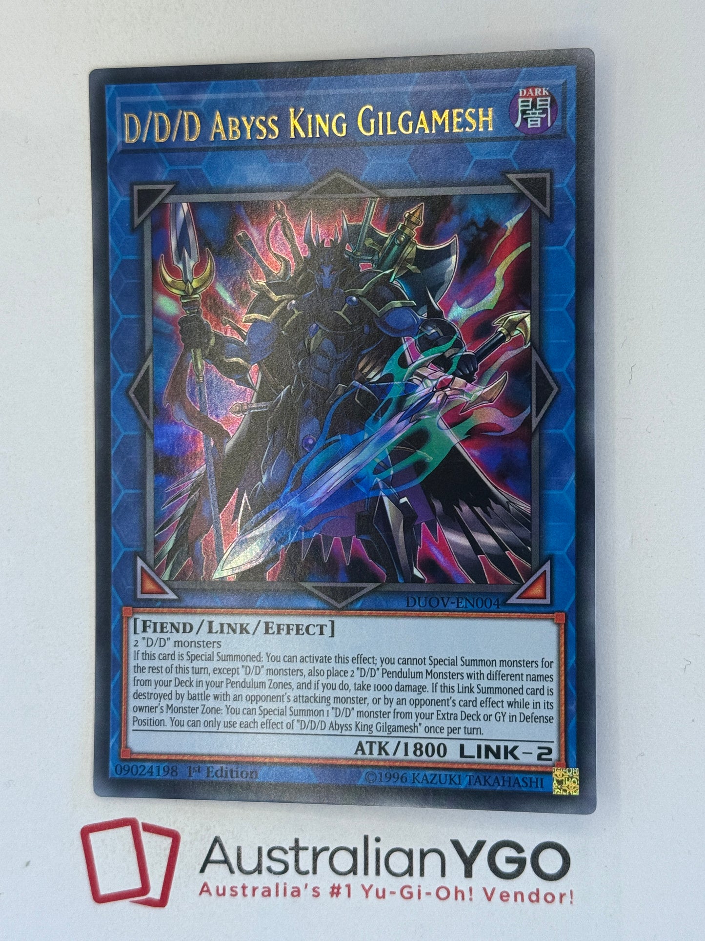 D/D/D ABYSS KING GILGAMESH DUOV-EN004
