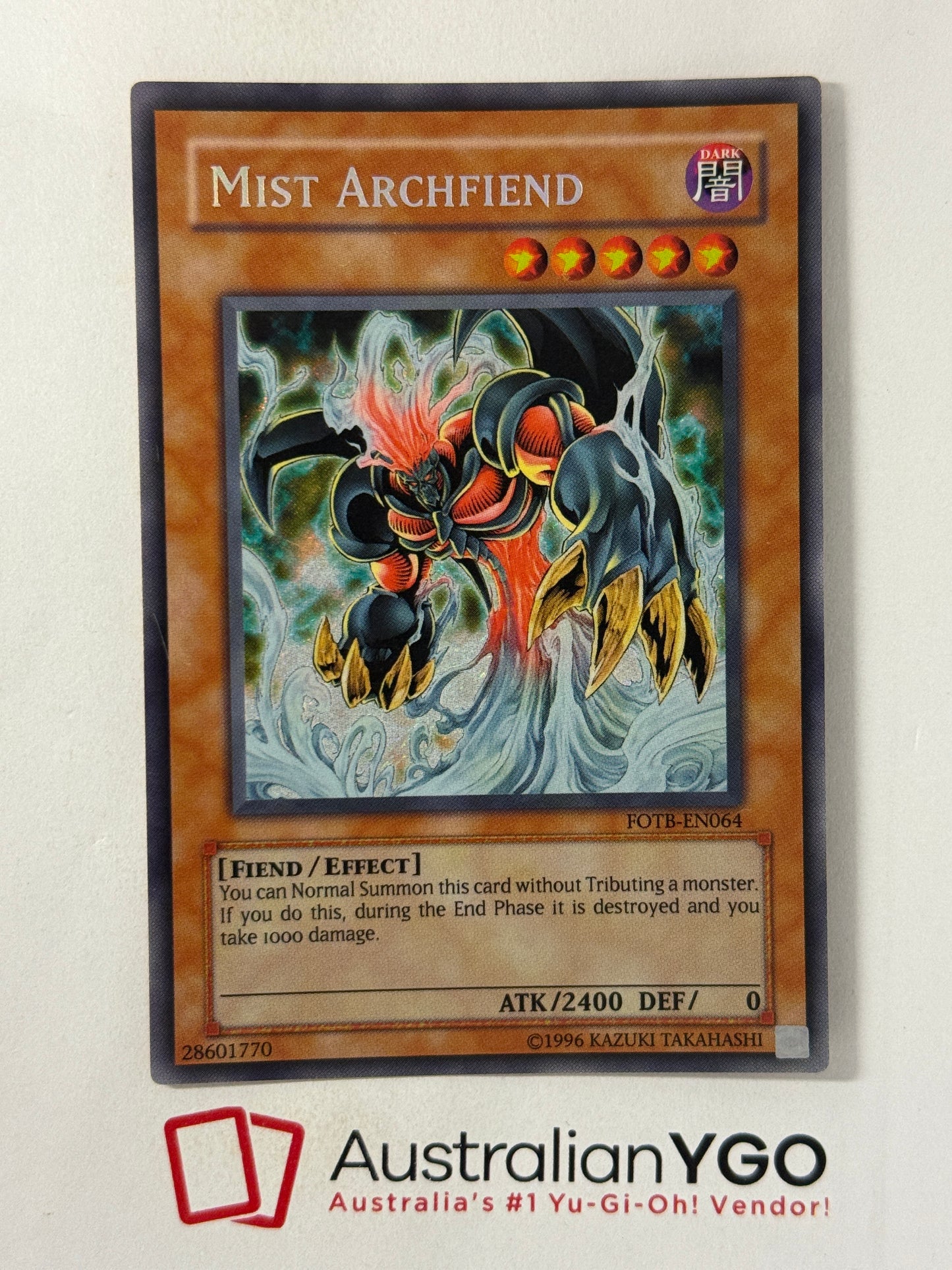 MIST ARCHFIEND FOTB-EN064