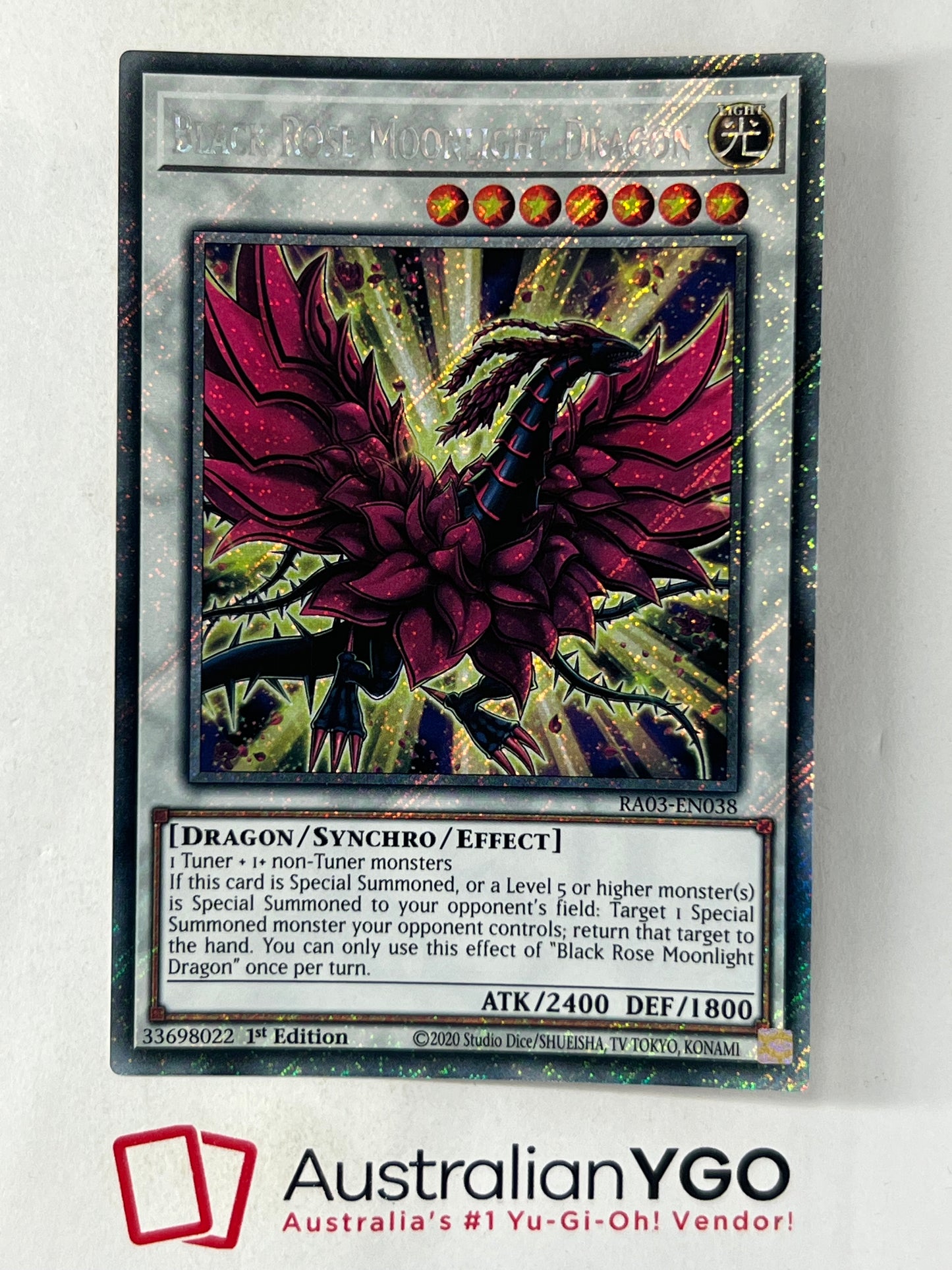 Black Rose Moonlight Dragon RA03-EN038