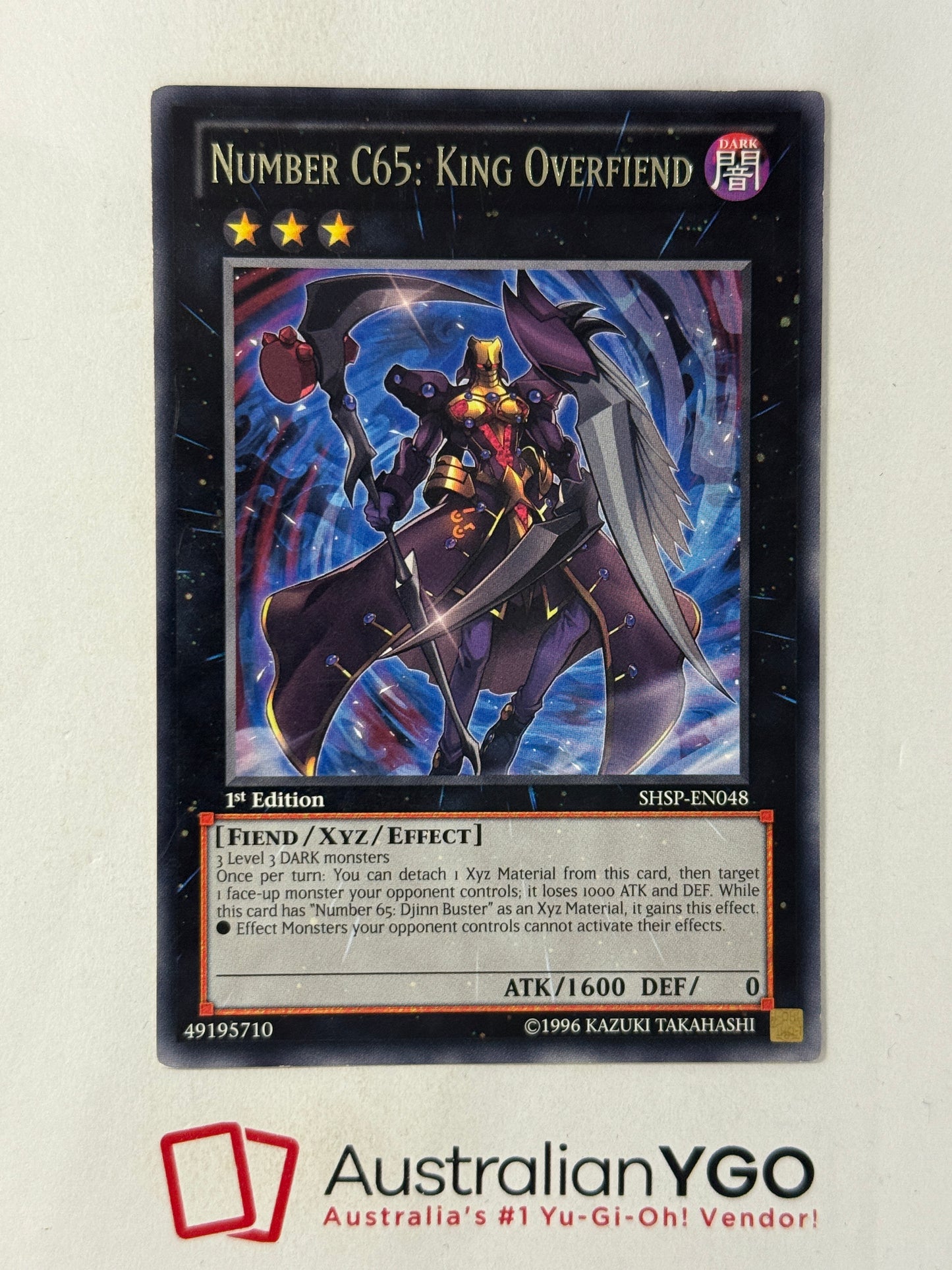 NUMBER C65: KING OVERFIEND SHSP-EN048