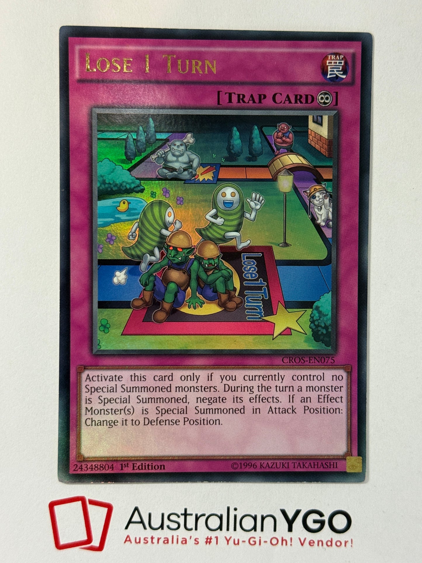 LOSE 1 TURN CROS-EN075