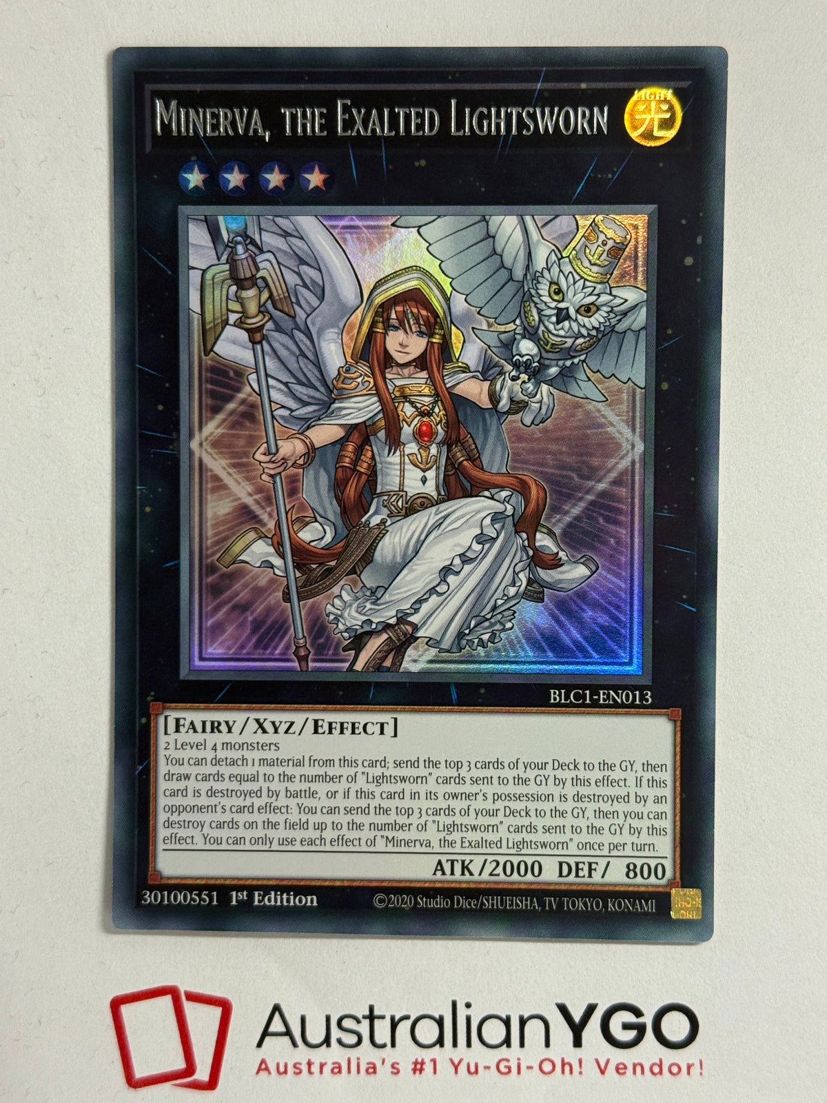 MINERVA, THE EXALTED LIGHTSWORN BLC1-EN013