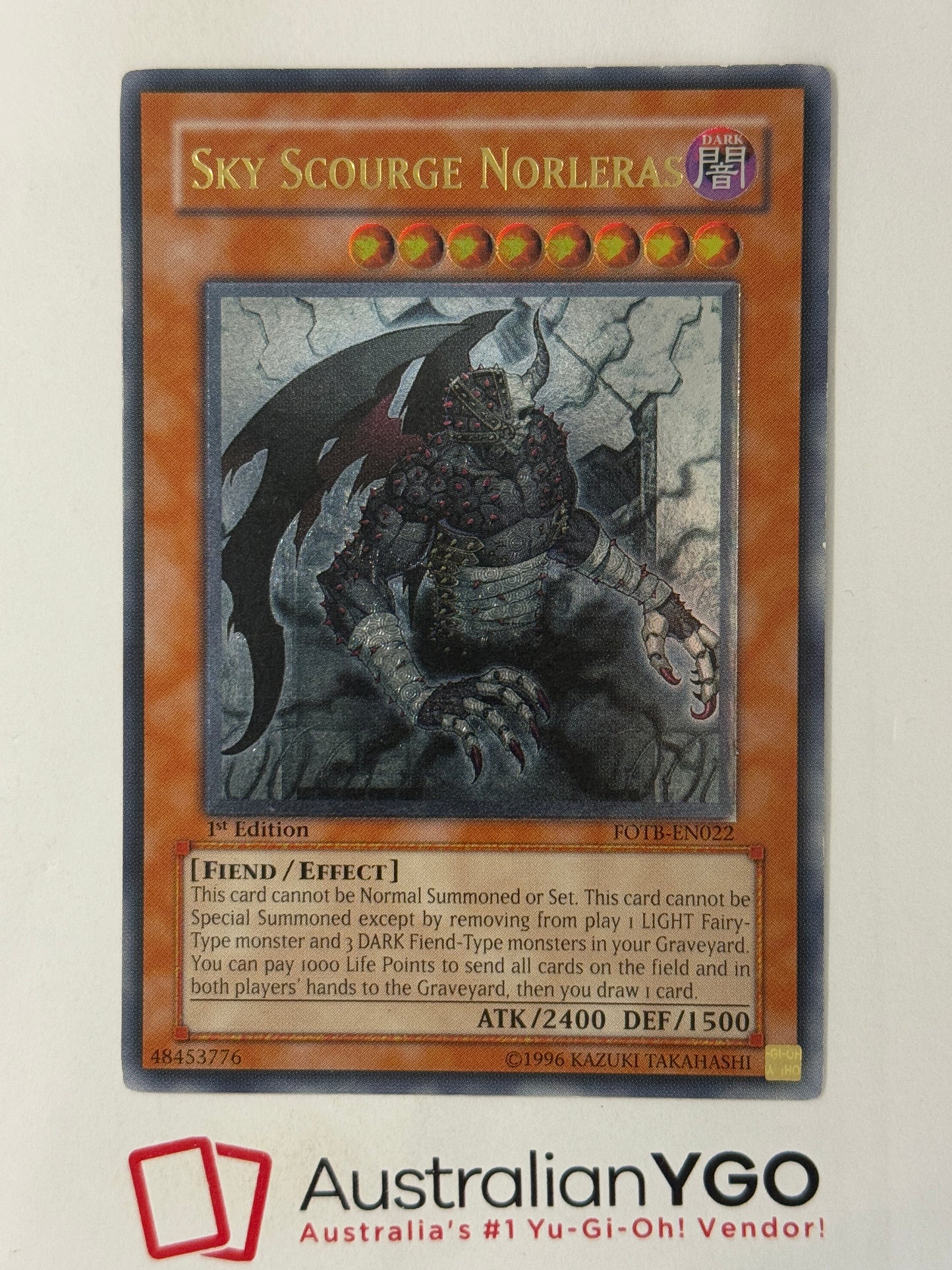 SKY SCOURGE NORLERAS FOTB-EN022 (UTR)