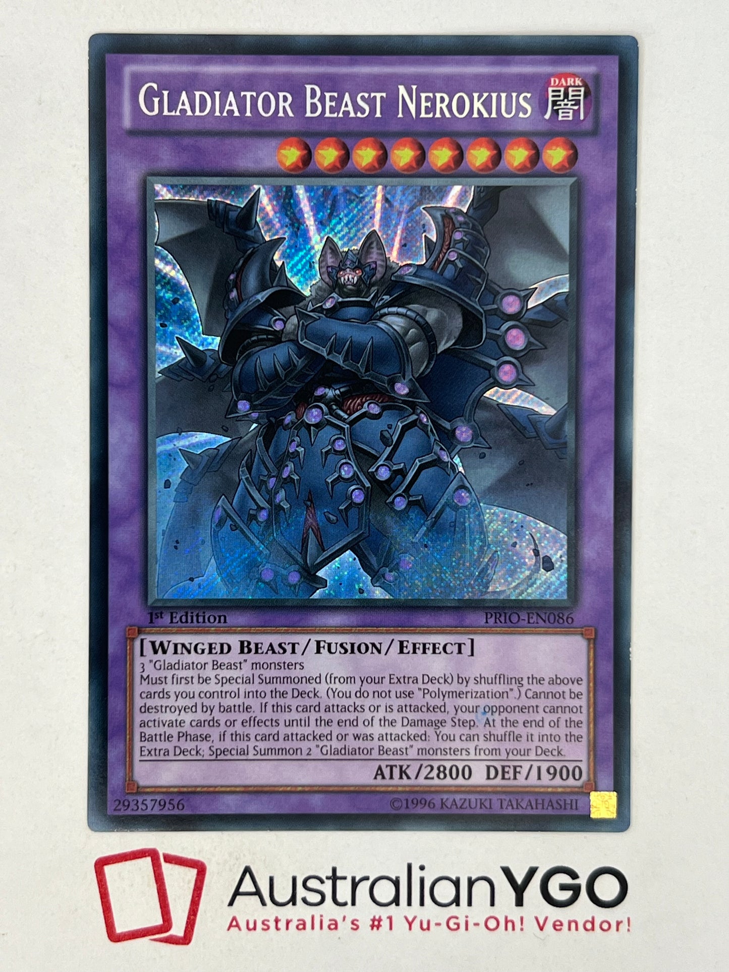 GLADIATOR BEAST NEROKIUS PRIO-EN086