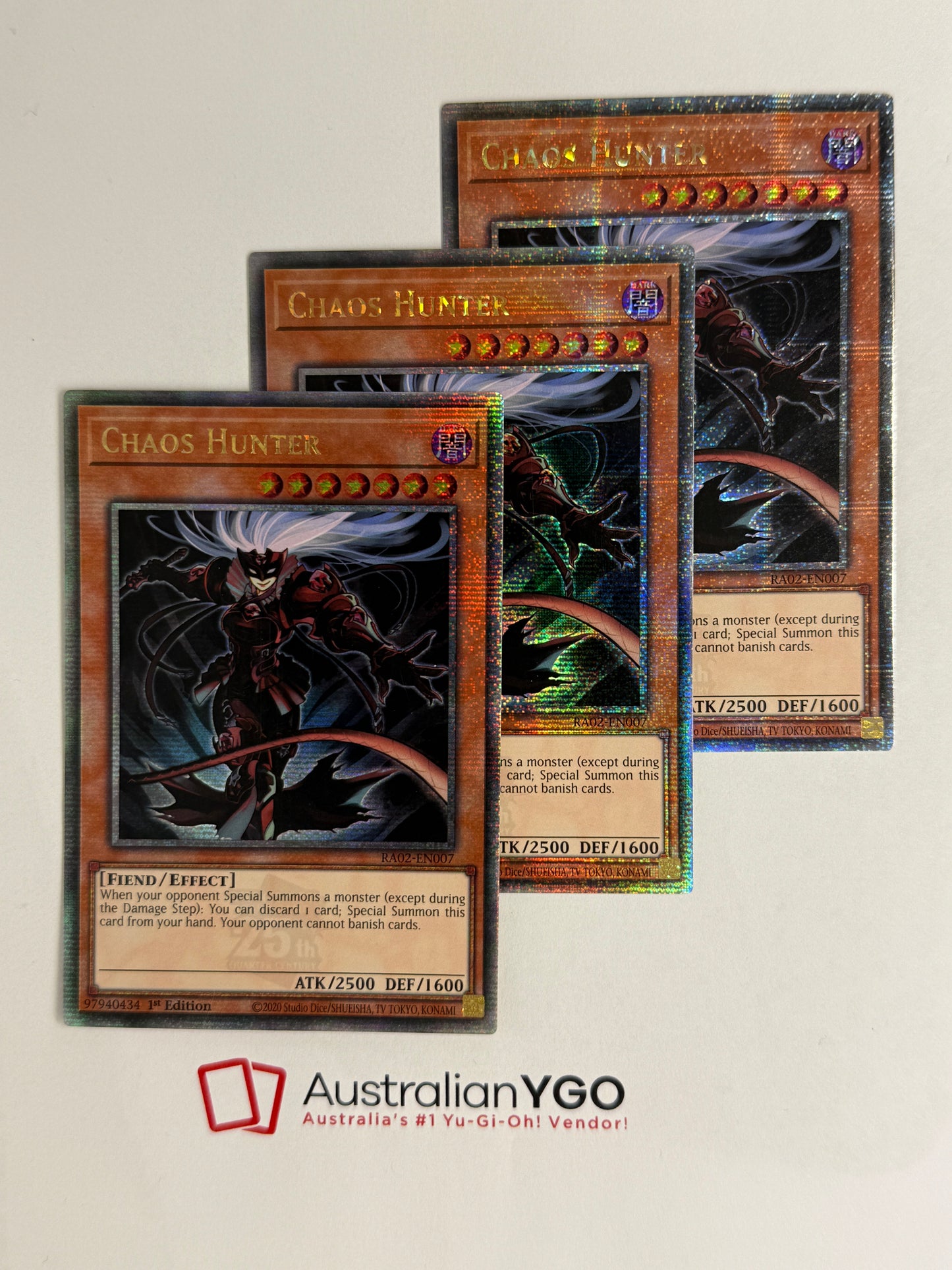 CHAOS HUNTER RA02-EN007 (QCR) Playset