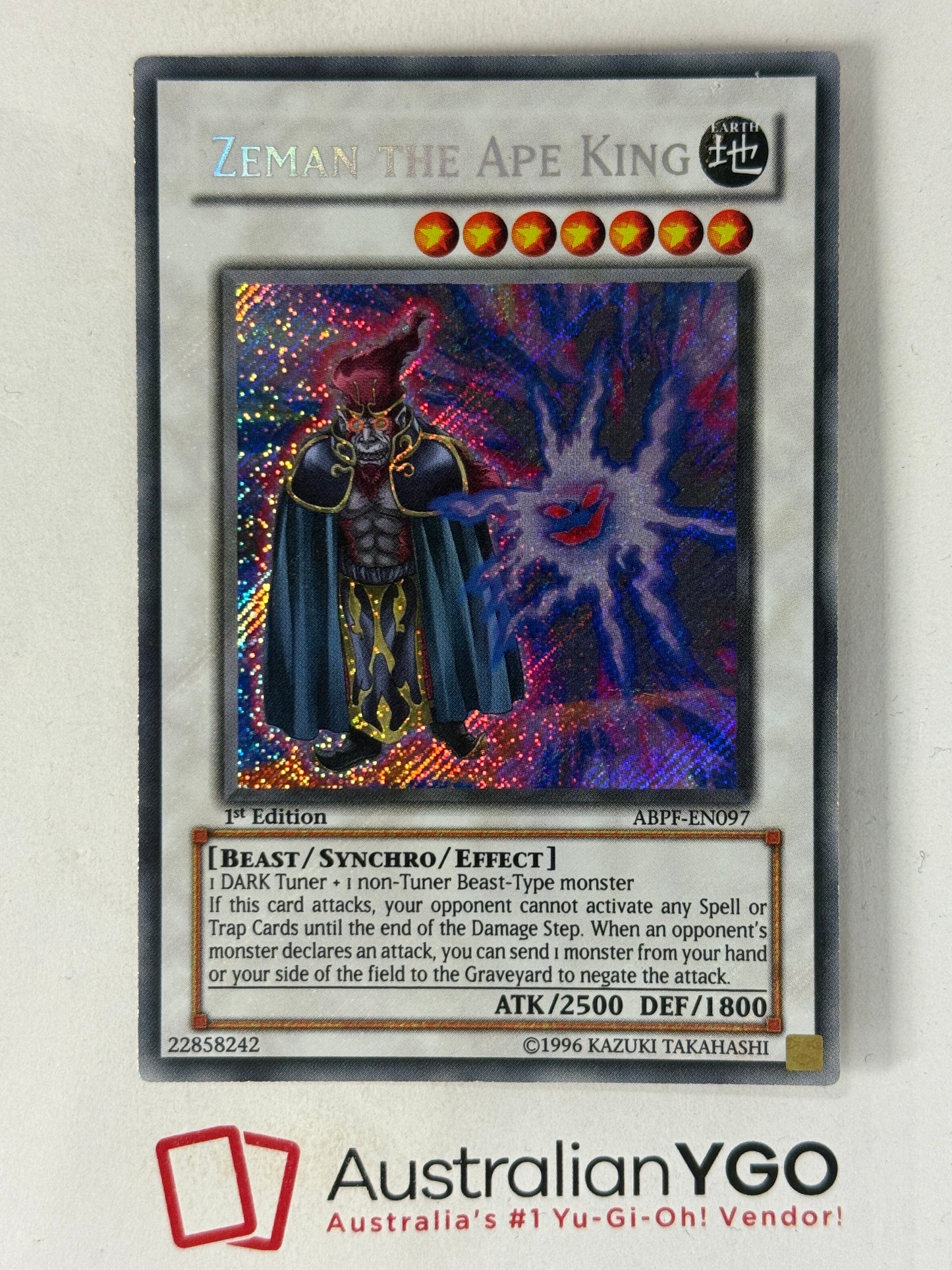 ZEMAN THE APE KING ABPF-EN097